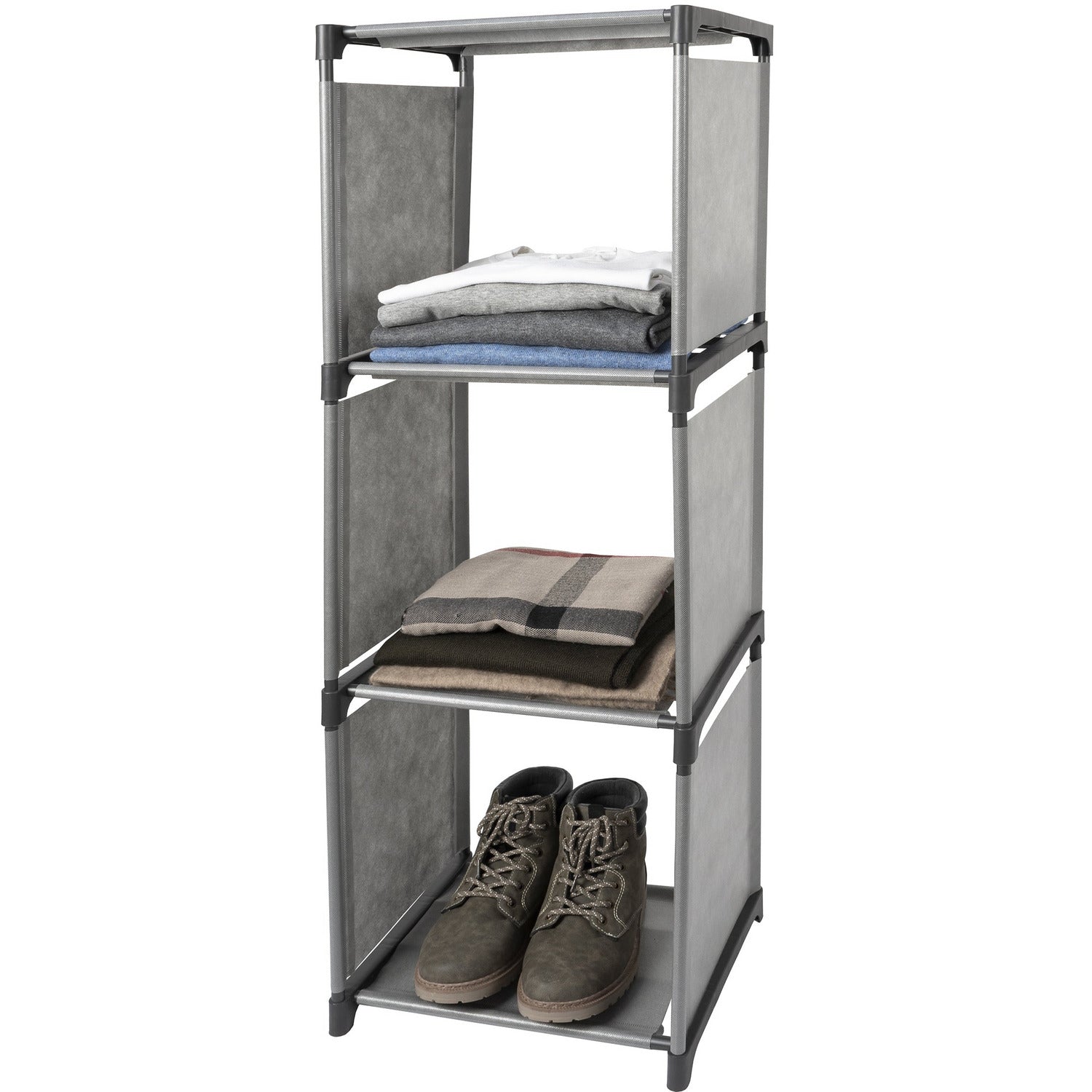 VESTIAMO CASA - Scaffale Multiuso 3 scomparti - h110x36x30 cm