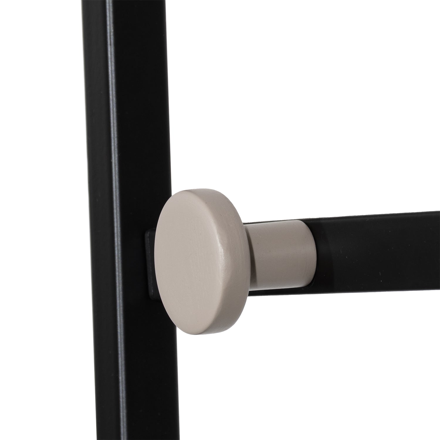 VESTIAMO CASA - Appendiabiti con seduta e scarpiera Nero - h178x76x35 cm