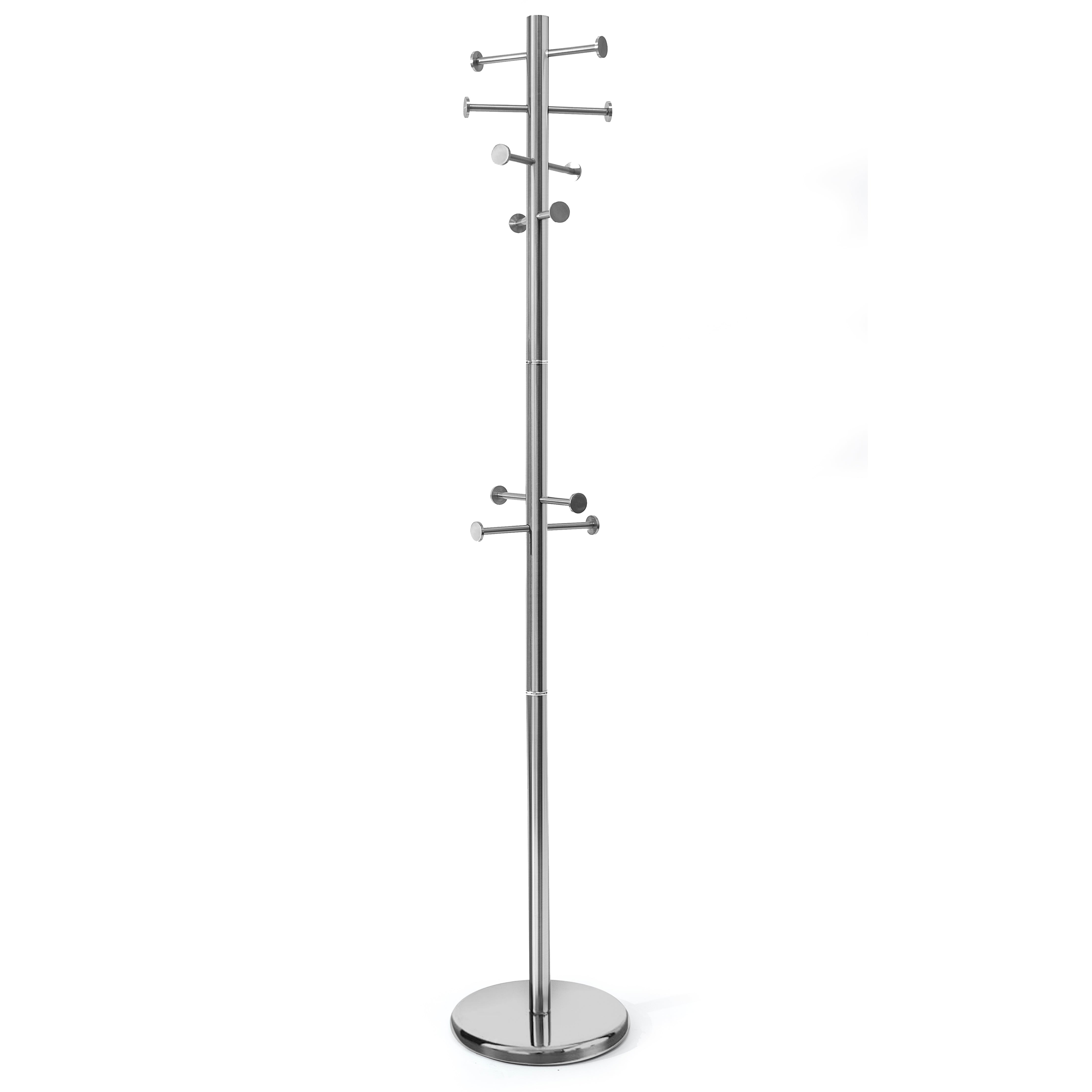 VESTIAMO CASA - Appendiabiti da terra in metallo 12 posti - h176cm