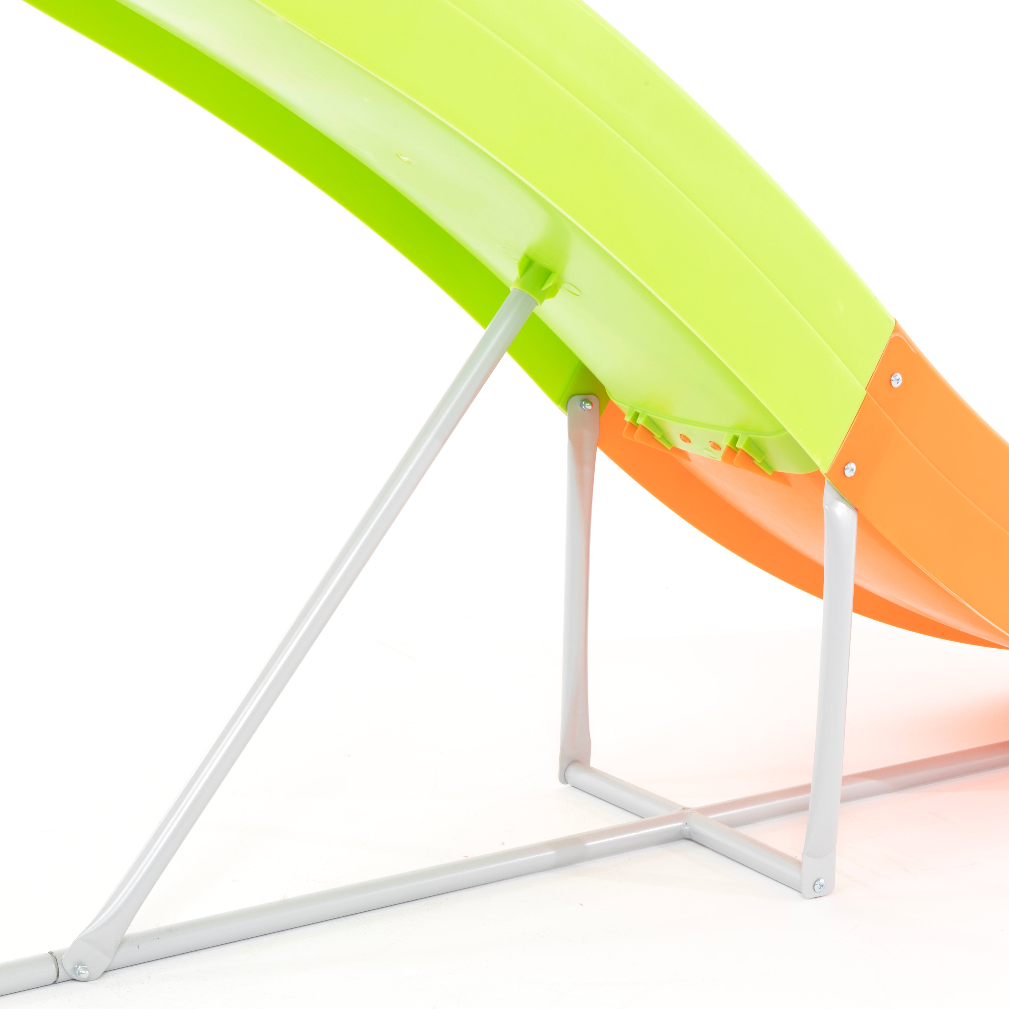 TU GIOCHI - Scivolo da Giardino Onda per Bambini 3+ Anni - h206x317x150 cm