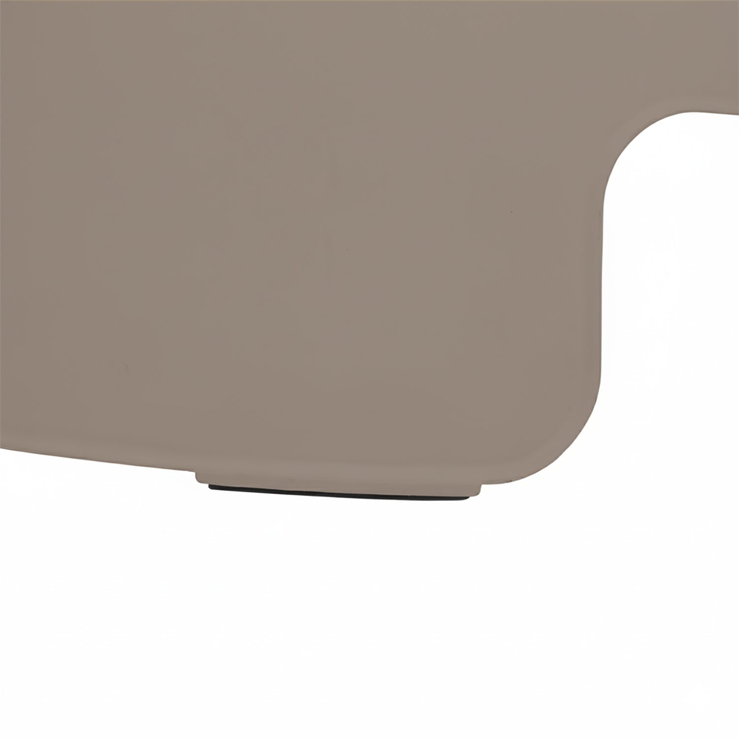 VESTIAMO CASA GIARDINO - Sedia da giardino in Polipropilene Tortora con Protezione UV - h69,5x84x79 cm