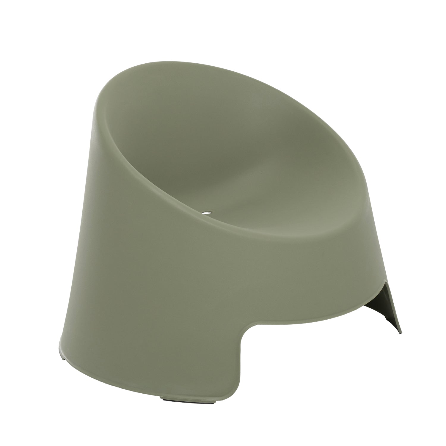VESTIAMO CASA GIARDINO - Sedia da giardino in Polipropilene Verde Salvia con Protezione UV - h69,5x84x79 cm