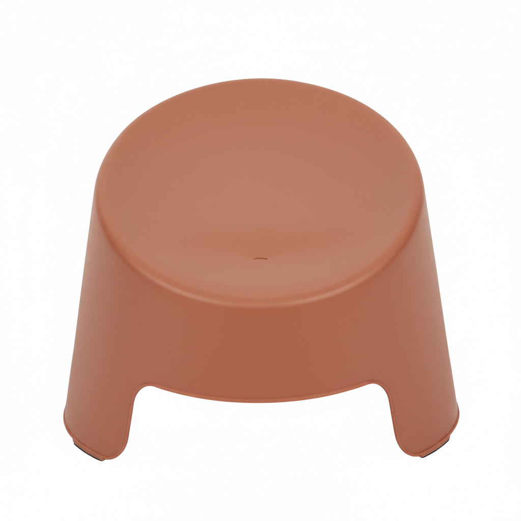 VESTIAMO CASA GIARDINO - Sedia da giardino in Polipropilene Terracotta con Protezione UV - h69,5x84x79 cm