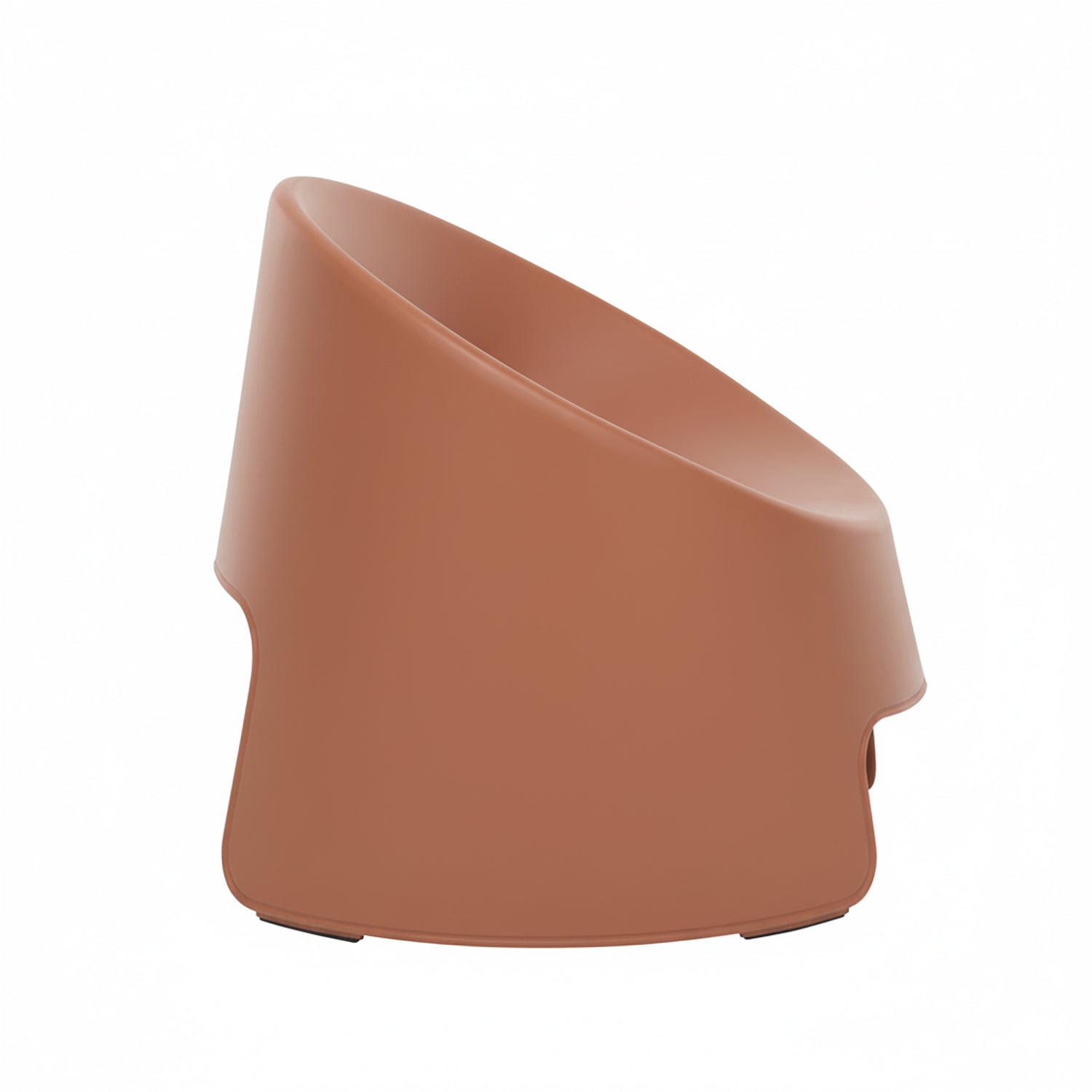 VESTIAMO CASA GIARDINO - Sedia da giardino in Polipropilene Terracotta con Protezione UV - h69,5x84x79 cm