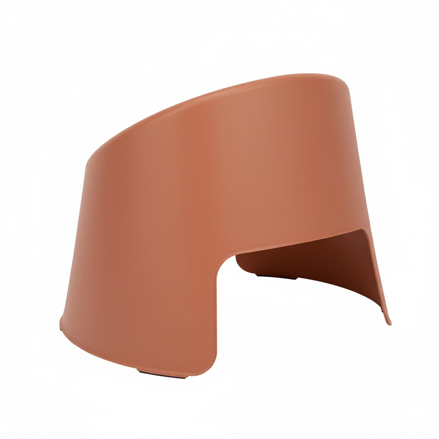 VESTIAMO CASA GIARDINO - Sedia da giardino in Polipropilene Terracotta con Protezione UV - h69,5x84x79 cm