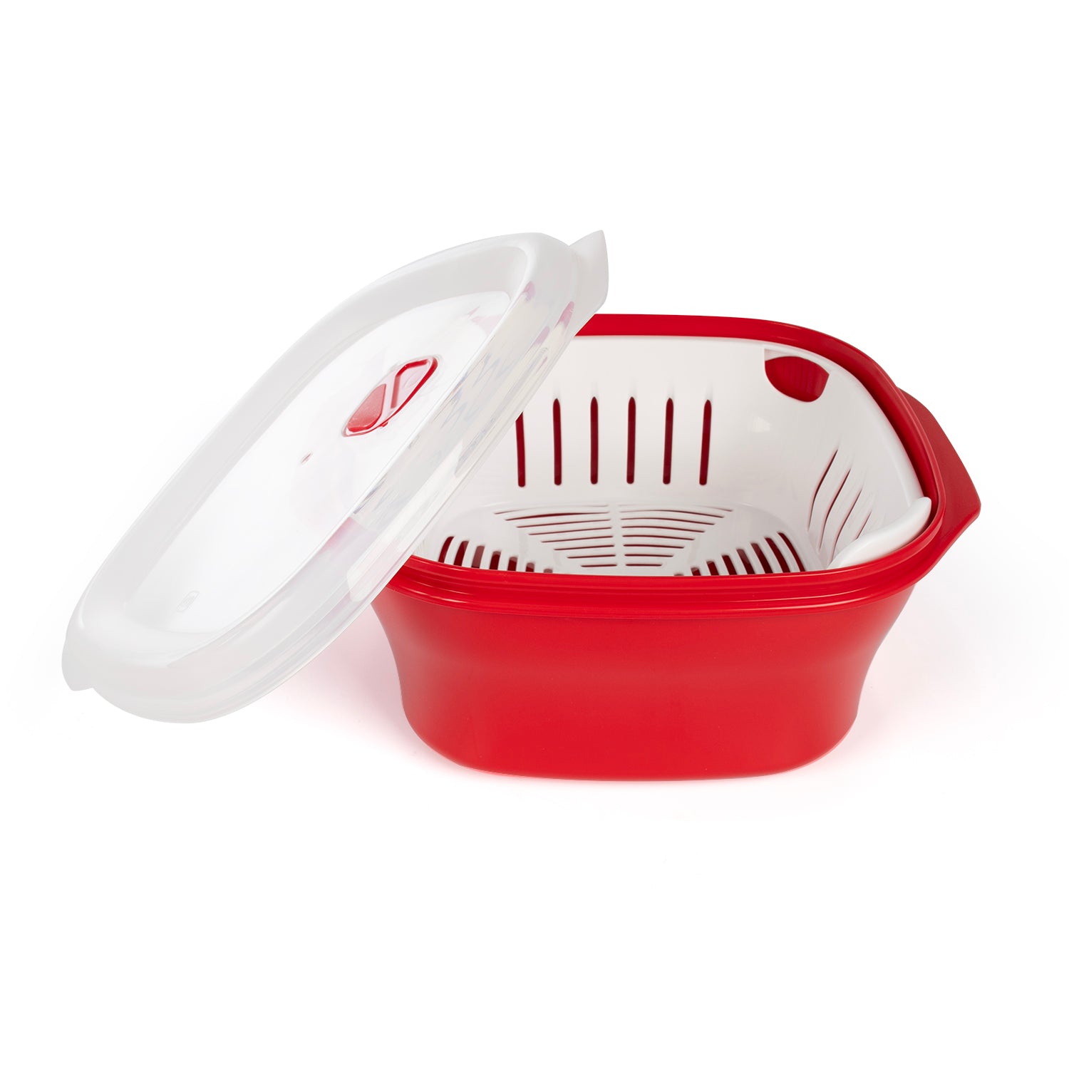 GUSTO CASA - Contenitore Microonde con Vaporiera Linea Timeless 260 cl