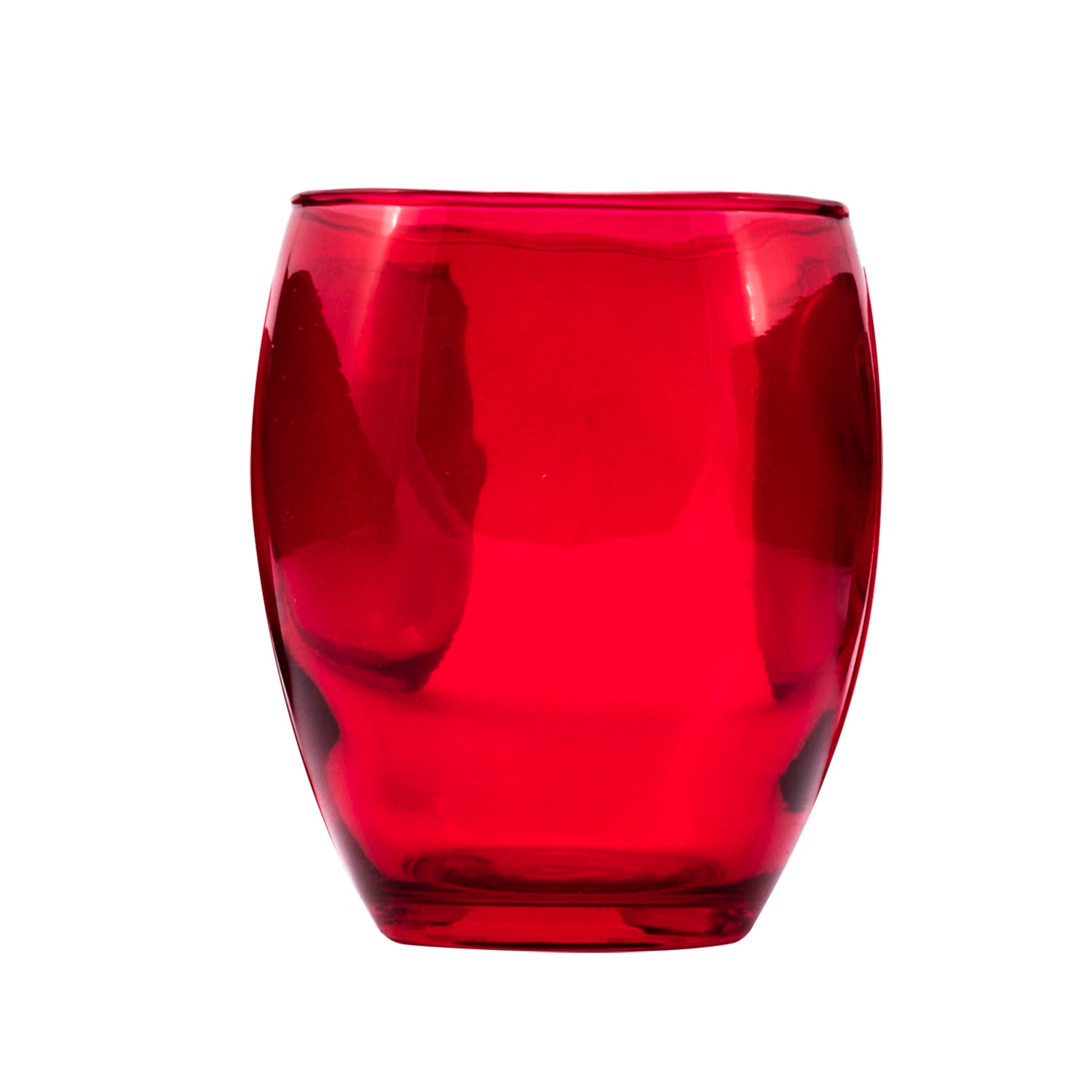 GUSTO CASA - Bicchieri in vetro Rosso Marcelo Red 37cl - set 6 pezzi