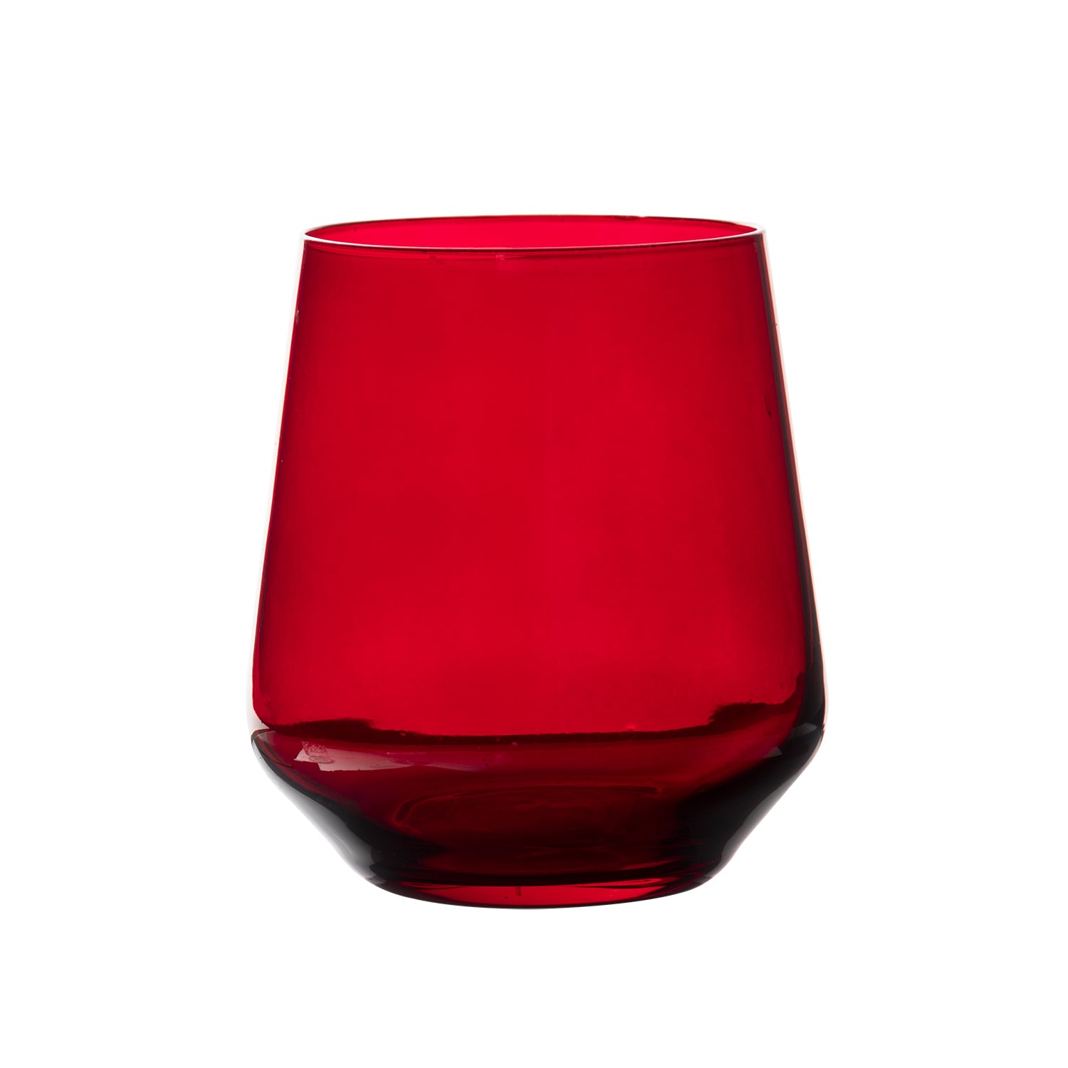 GUSTO CASA - Bicchieri in vetro Rosso Kromal 51 cl - set 4 pezzi