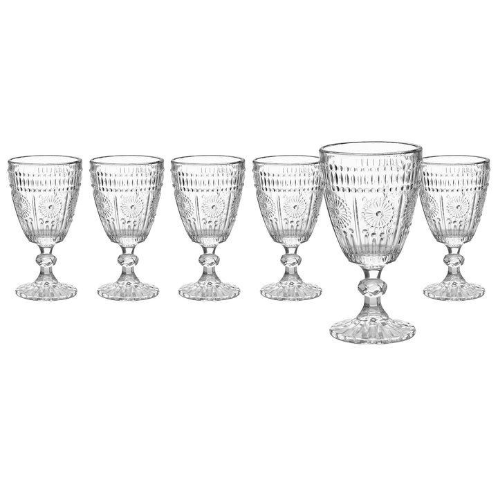 GUSTO CASA - Calici in vetro Cesareo 30 cl - set 6 pezzi