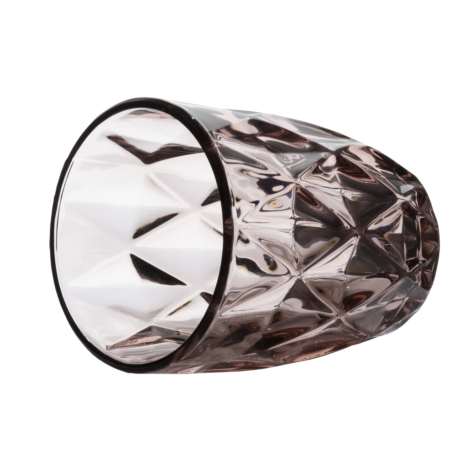 GUSTO CASA - Bicchieri in vetro Crystal Pink 26 cl - set 6 pezzi