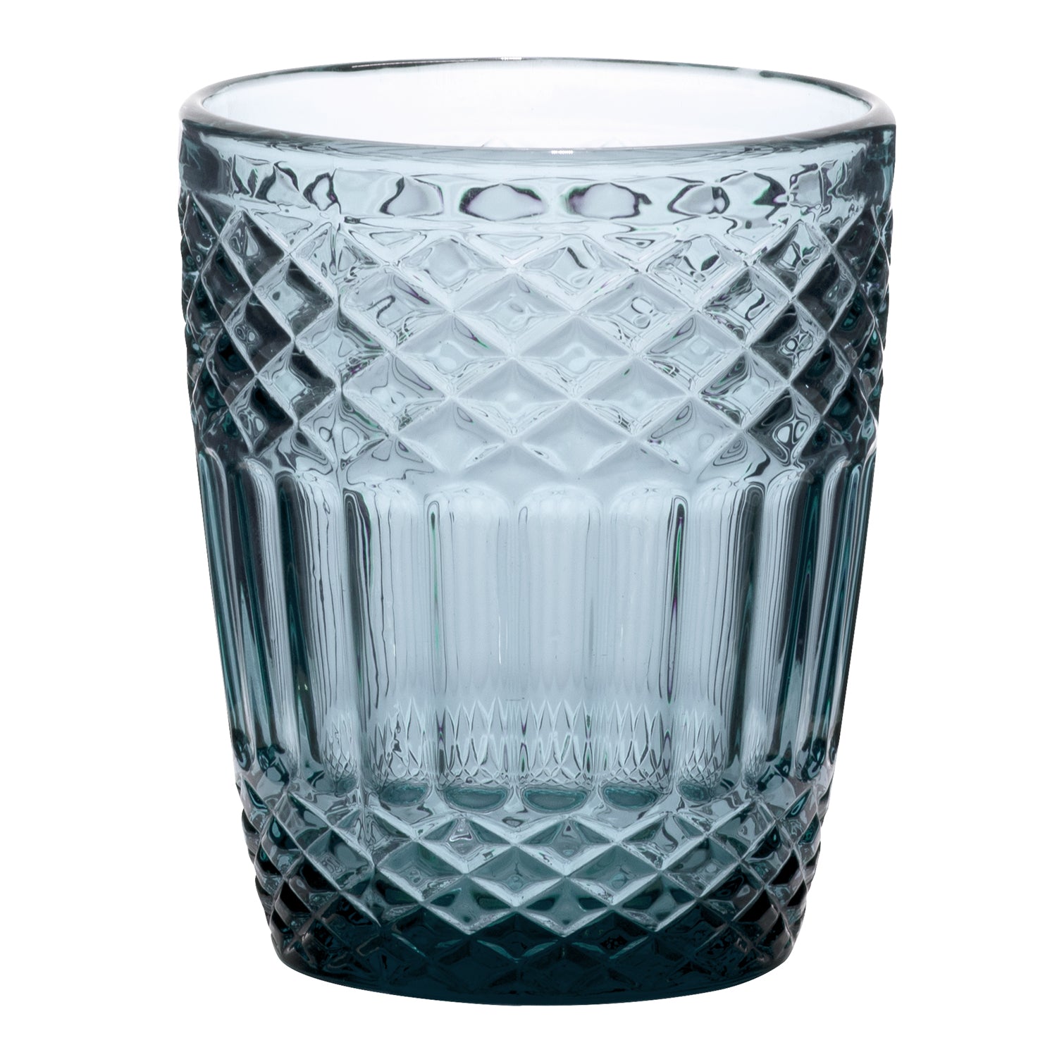 GUSTO CASA - Bicchieri di vetro Imperial Blue 30 cl - set 6 pezzi