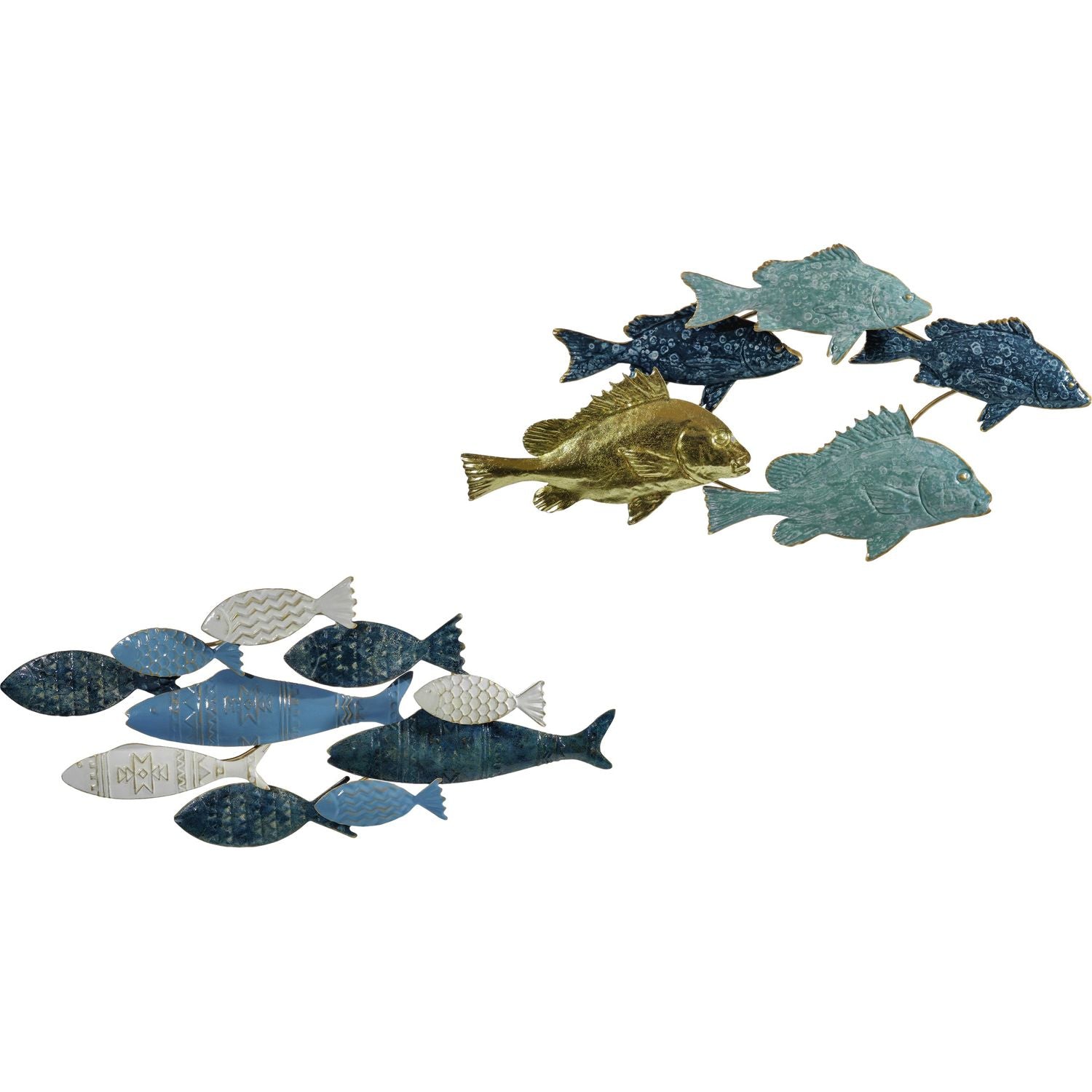 VESTIAMO CASA - Decorazione da parete Pesci h36x68 cm