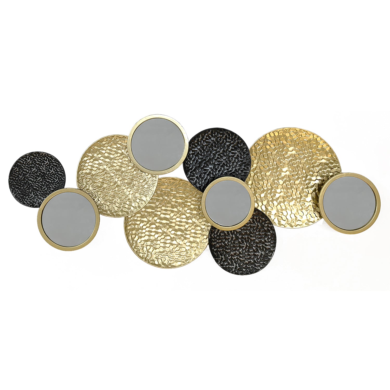 VESTIAMO CASA - Decorazione da Parete con Specchi h49x99 cm