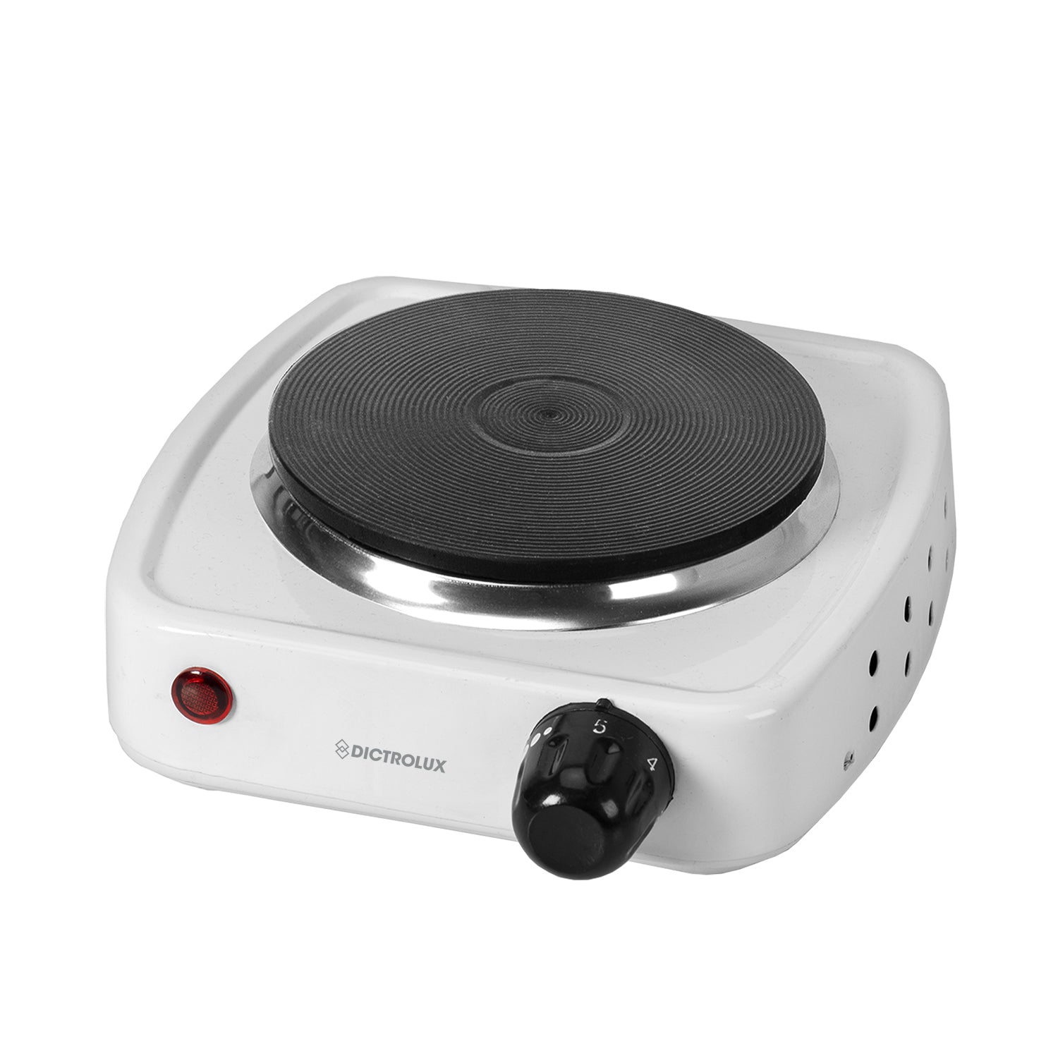 DICTROLUX - Fornello Elettrico con piastra in ghisa 500 Watt