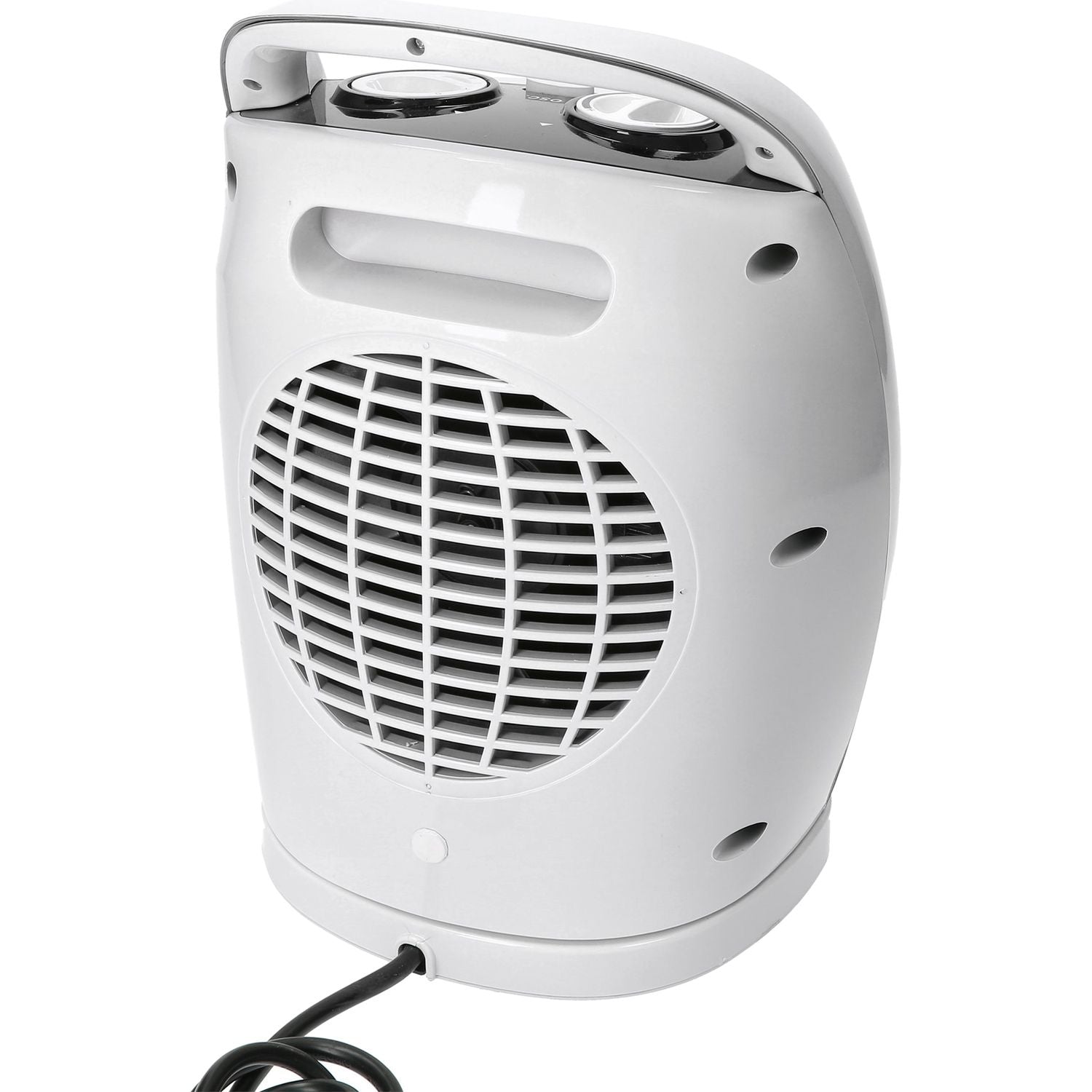 DICTROLUX - Termoventilatore verticale con Termostato 1500 Watt - h28x18x15 cm