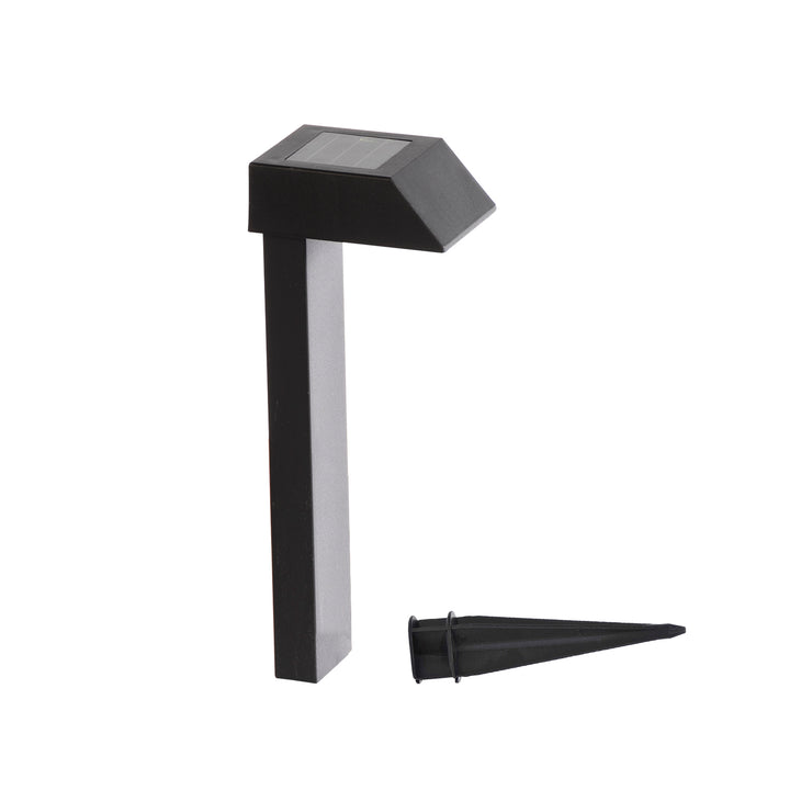 DICTROLUX - Lampada Solare Led da giardino con picchetto h30 cm
