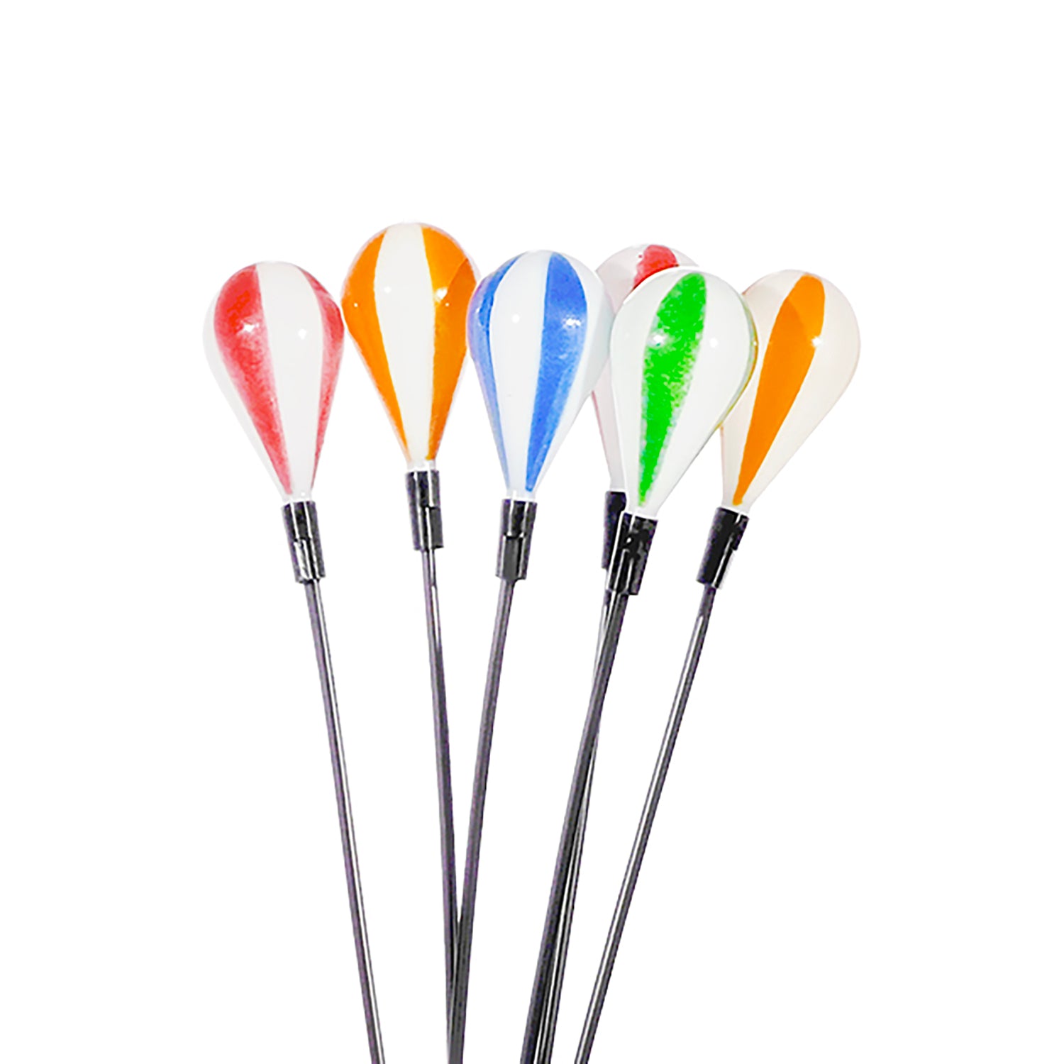 DICTROLUX - Lampada Solare Led da giardino Mongolfiere h71 cm