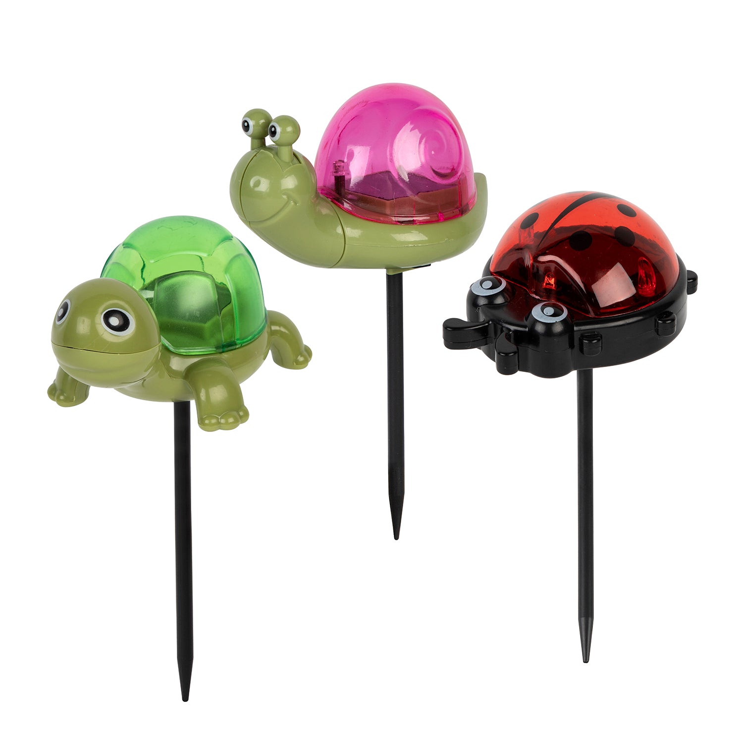 DICTROLUX - Lampada Solare Led Decorativa a Forma di Animali h14 cm
