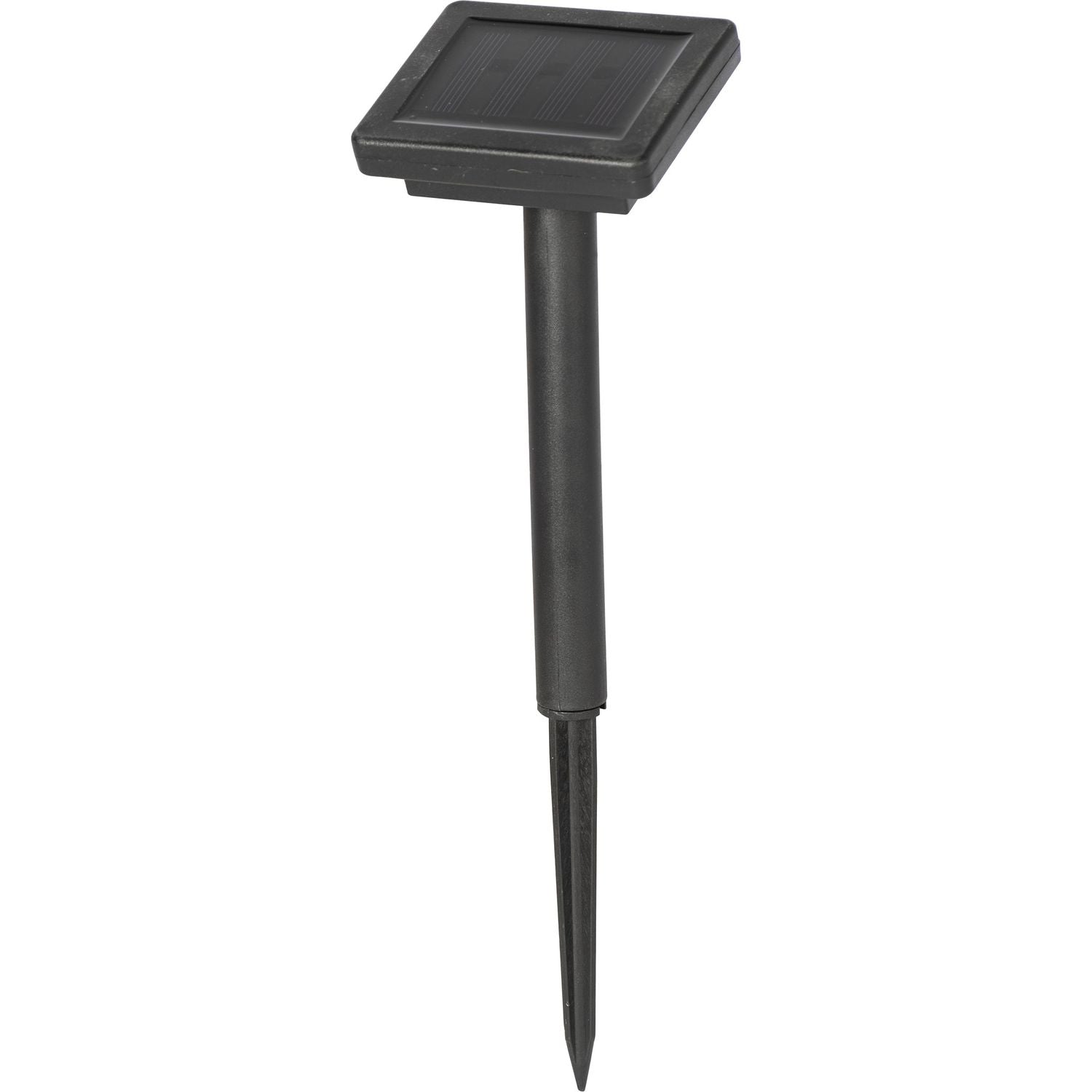 DICTROLUX - Catena Luminosa 10 Lampadine Solari Luce Multicolor da esterno - Lunghezza totale catena 3,8 metri