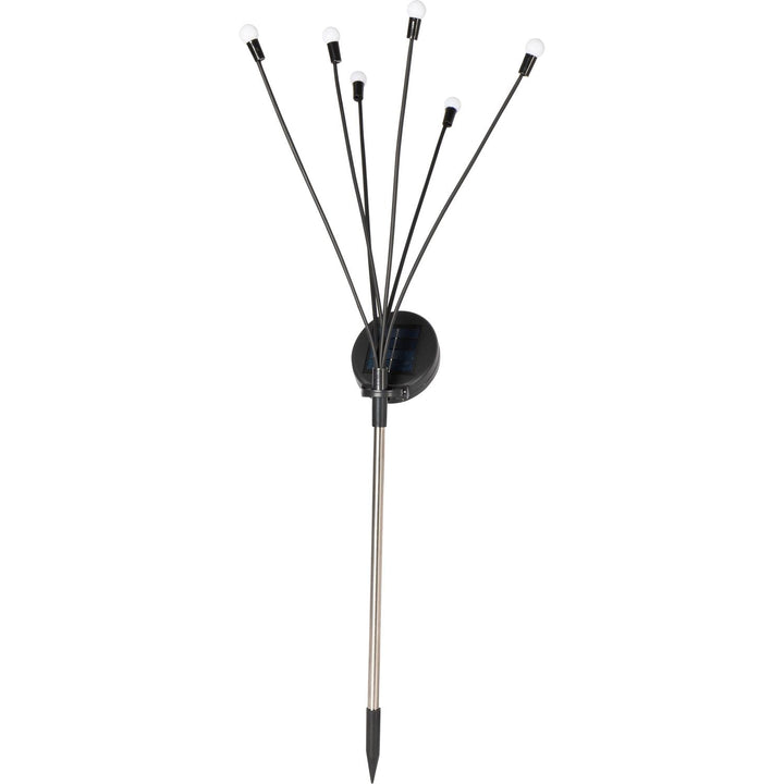 DICTROLUX - Luce Solare a forma di Lucciola da esterno - con 6 Led Lampade Solari Luce Calda