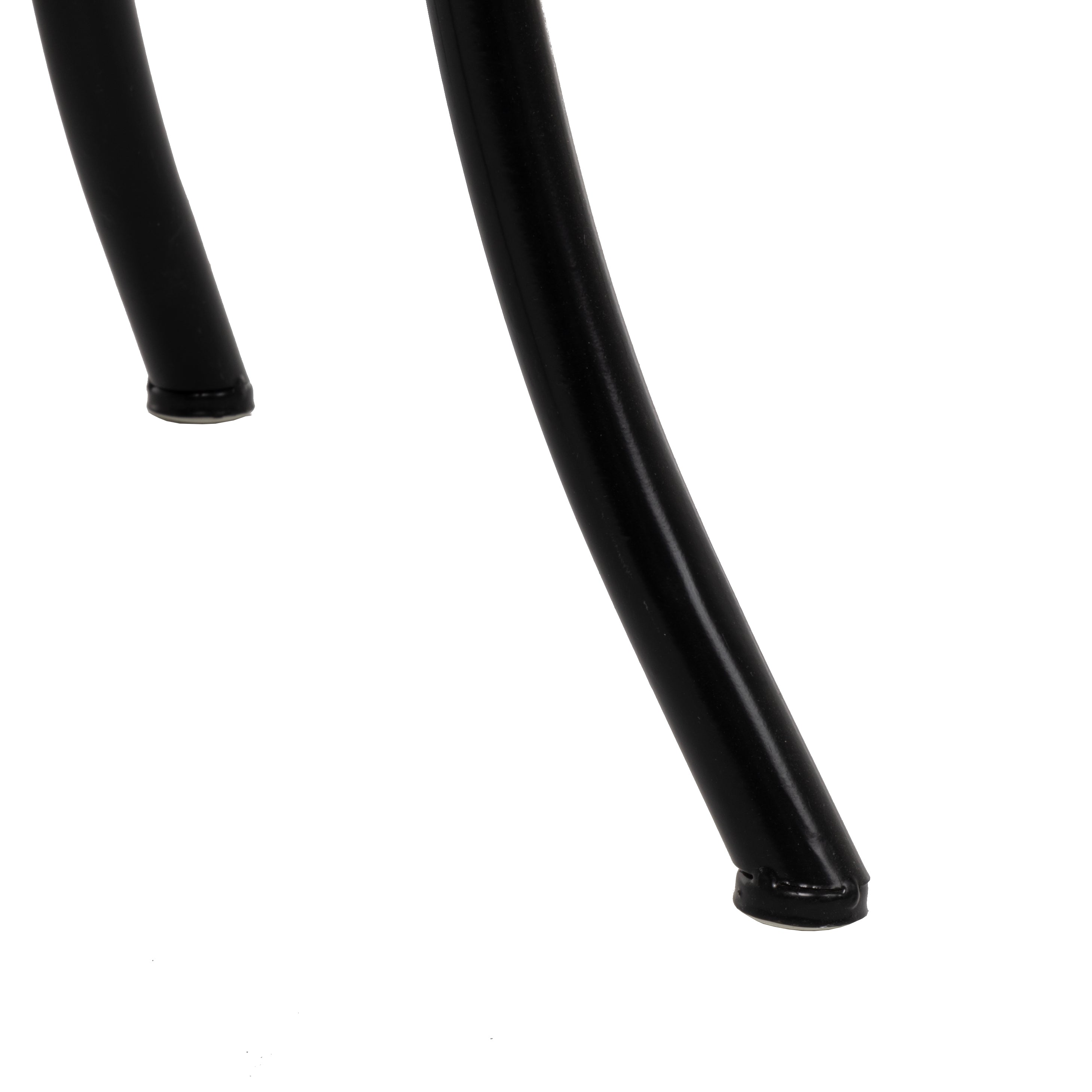 VESTIAMO CASA - Tavolo Tondo in metallo nero con top maioliche - h75 cm diametro 90 cm