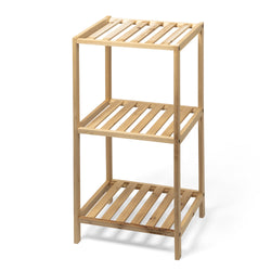 VESTIAMO CASA - Scaffale Multiuso in legno 3 ripiani Linea Woodhandy - h70x35x30 cm