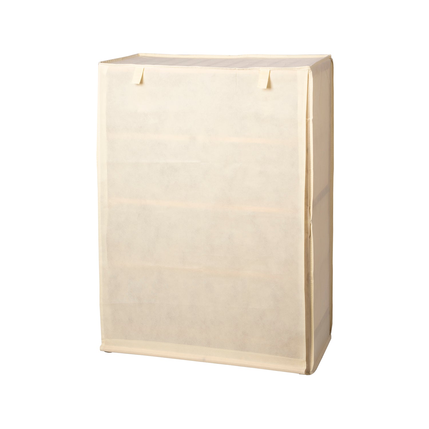 VESTIAMO CASA - Scarpiera 4 Ripiani in Legno di Abete con Rivestimento in Tessuto Linea Woodhandy h88,5x63x27 cm
