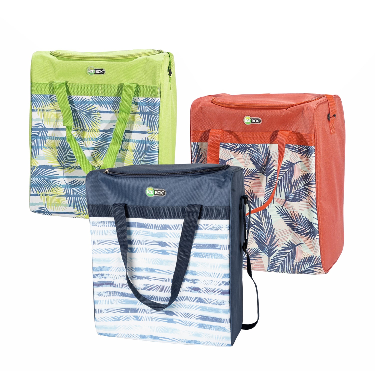 ICE BOX - Borsa Termica Leaves 28 litri - h41x35x20 cm