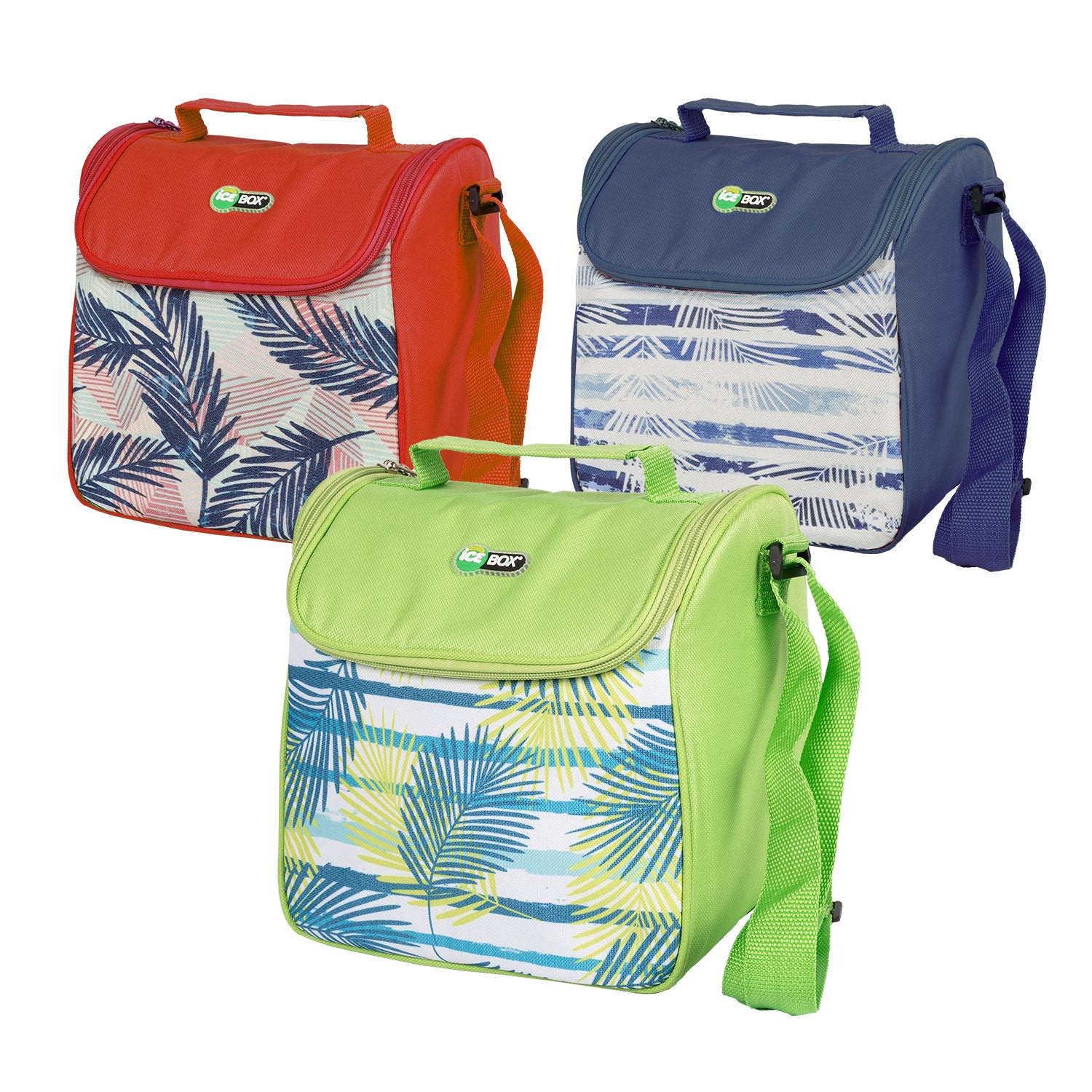 ICE BOX - Borsa Termica Leaves 7,5 litri - h22x22x16 cm