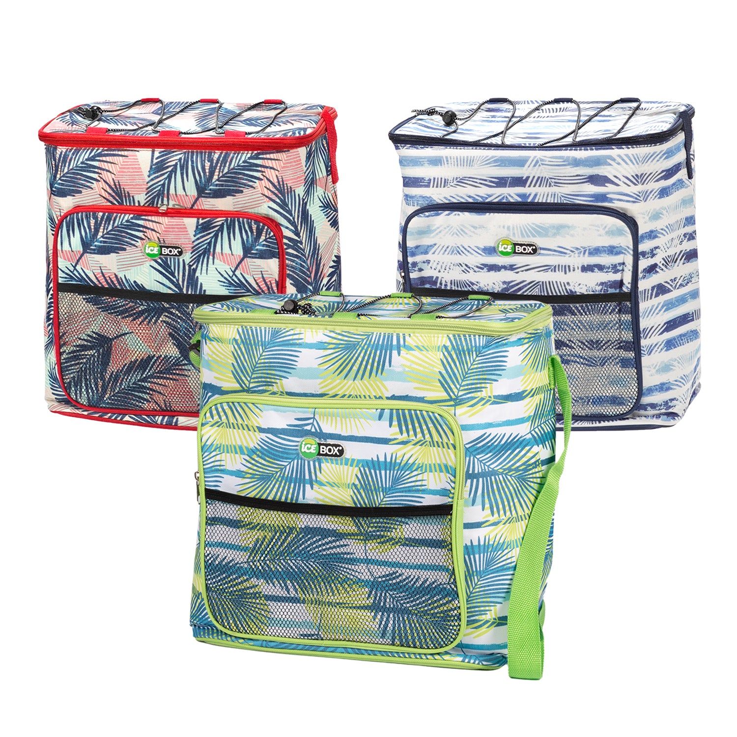 ICE BOX - Borsa Termica Leaves 24 litri - h35x32x22 cm