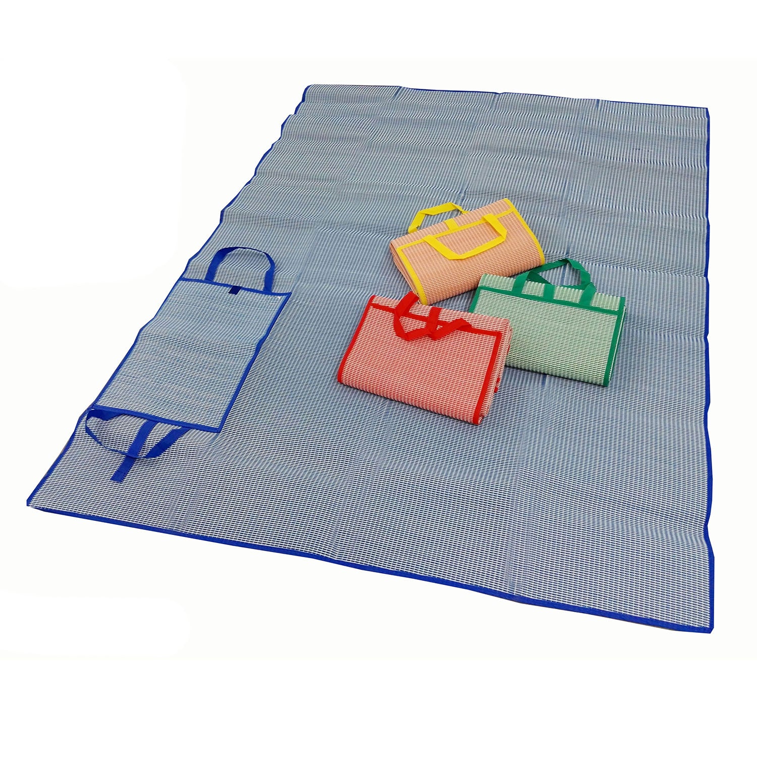 VESTIAMO CASA MARE - Stuoia Mare Ripiegabile con Tasca 180x150 cm