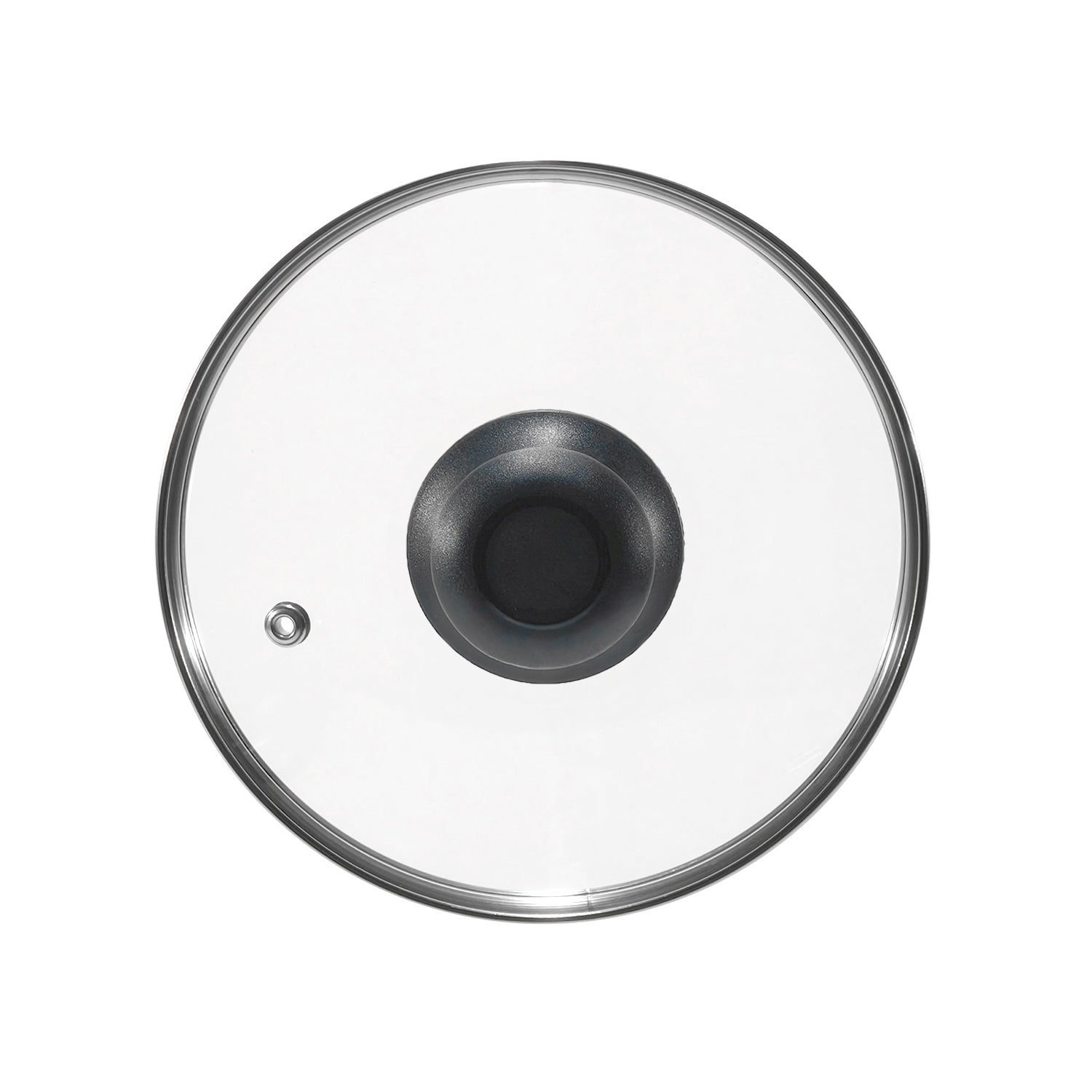 GUSTO CASA - Coperchio in Vetro Temperato con Valvola di Sfiato diametro 20 cm