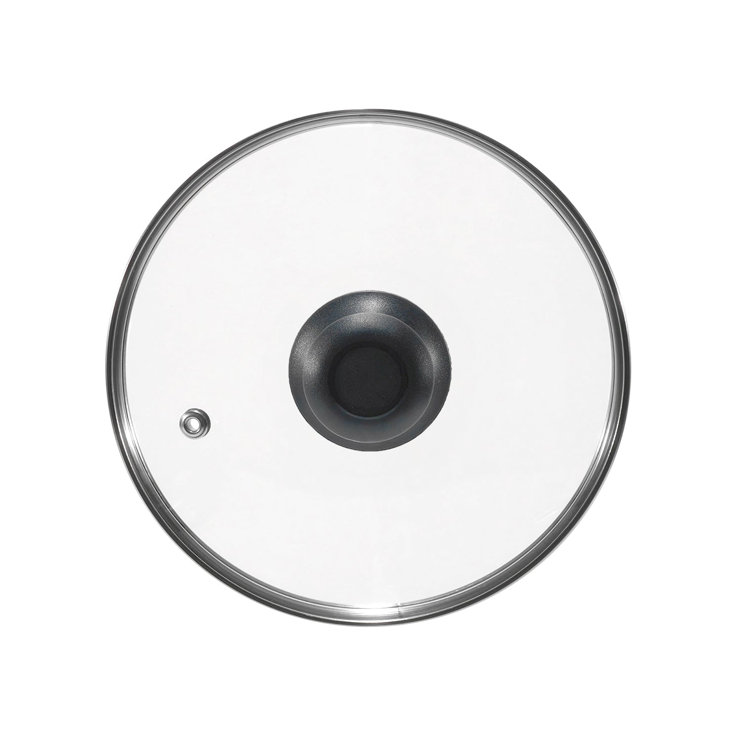 GUSTO CASA - Coperchio in Vetro Temperato con Valvola di Sfiato diametro 26 cm