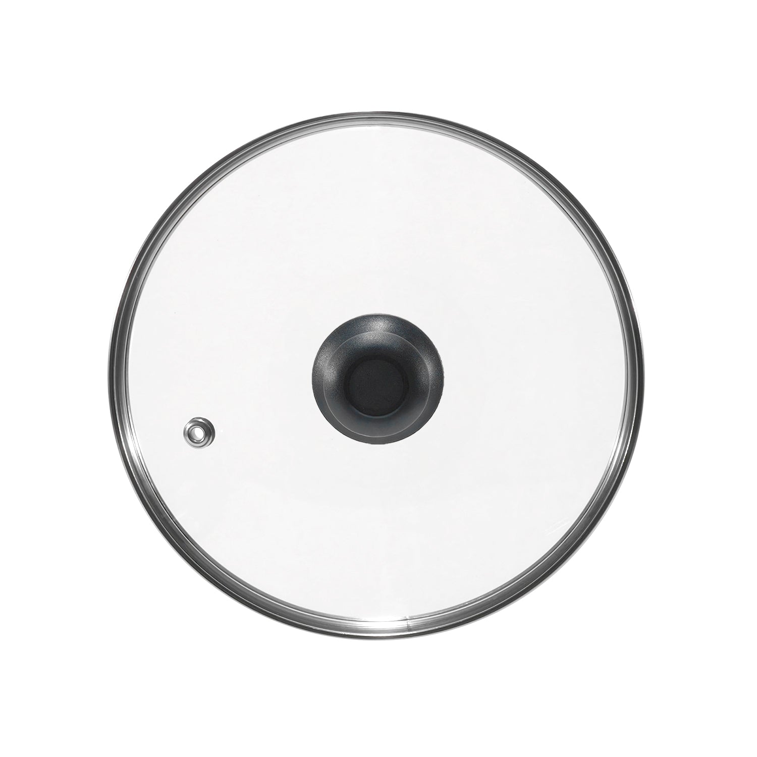 GUSTO CASA - Coperchio in Vetro Temperato con Valvola di Sfiato diametro 32 cm