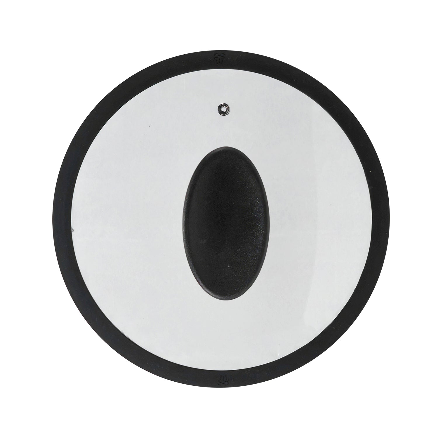 GUSTO CASA - Coperchio in Vetro Temperato con Bordo in Silicone diametro 16 cm