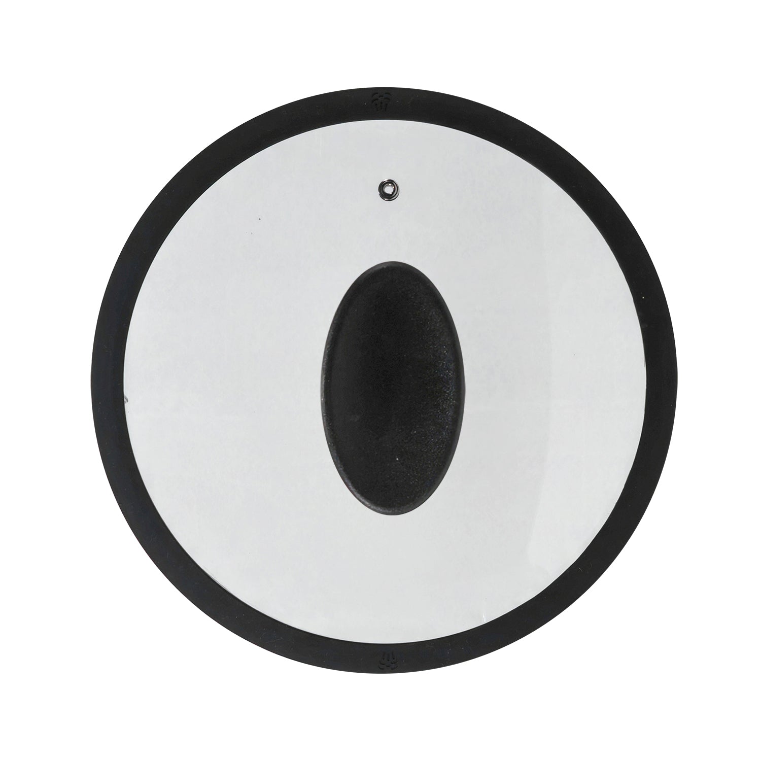 GUSTO CASA - Coperchio in Vetro Temperato con Bordo in Silicone diametro 18 cm