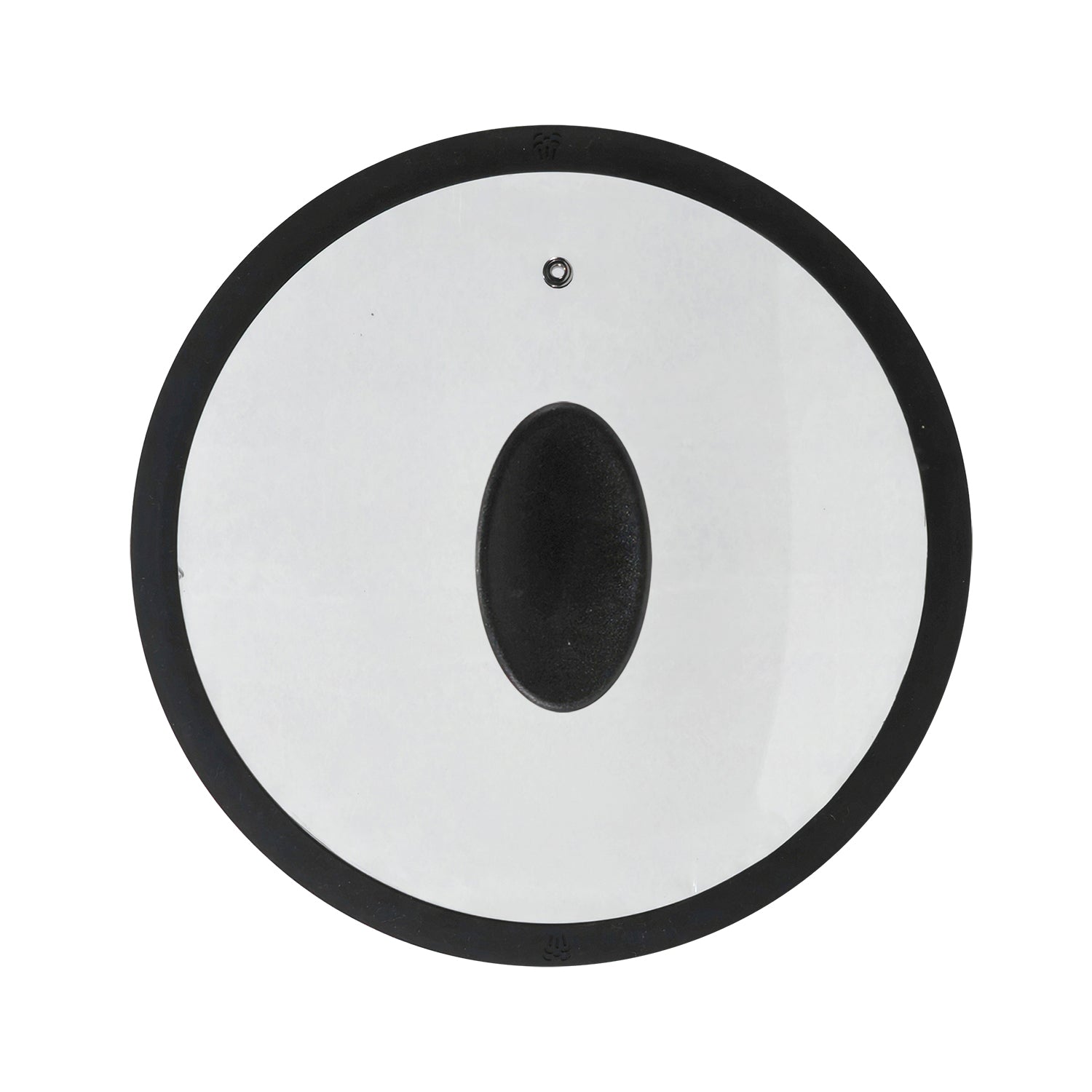 GUSTO CASA - Coperchio in Vetro Temperato con Bordo in Silicone diametro 22 cm