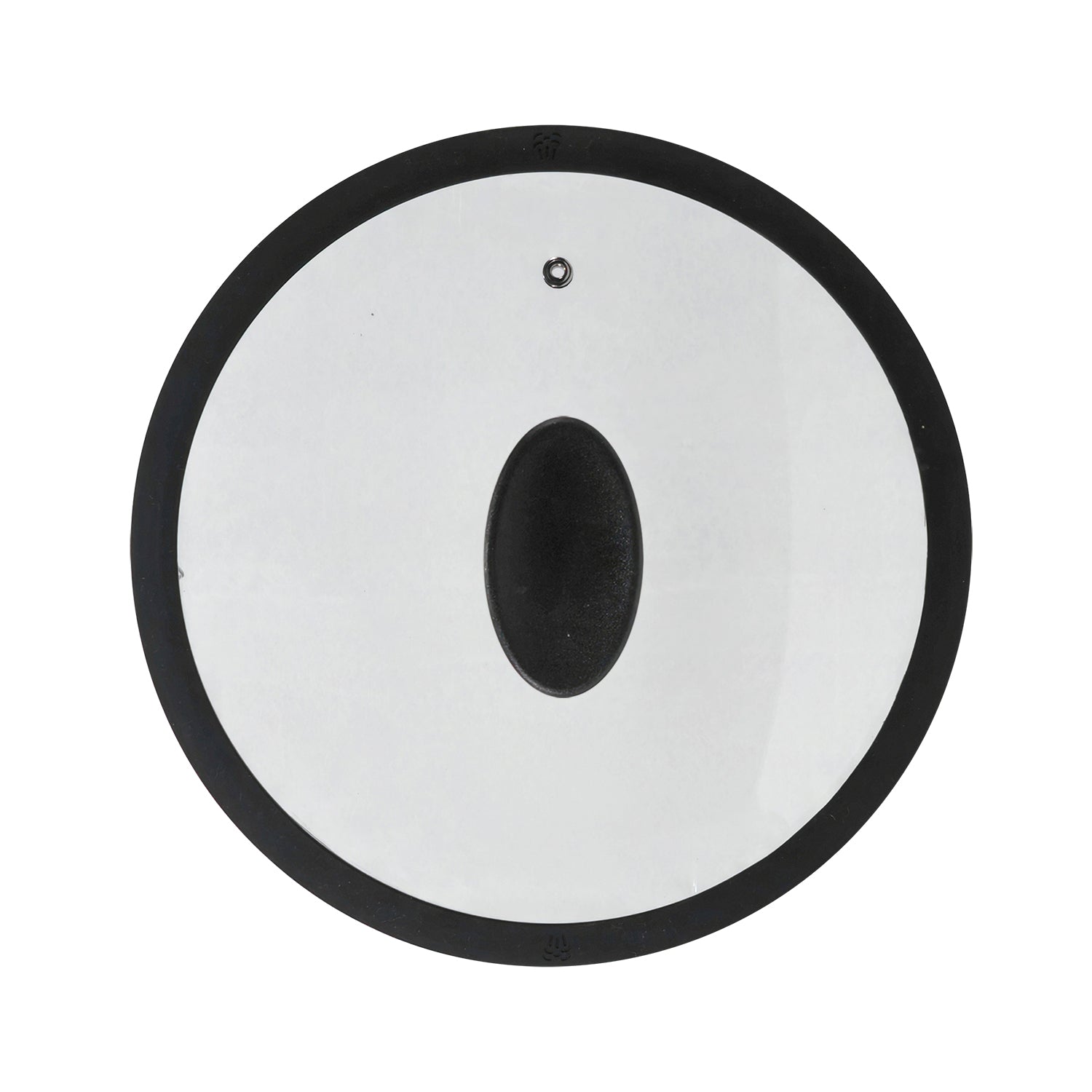 GUSTO CASA - Coperchio in Vetro Temperato con Bordo in Silicone diametro 26 cm