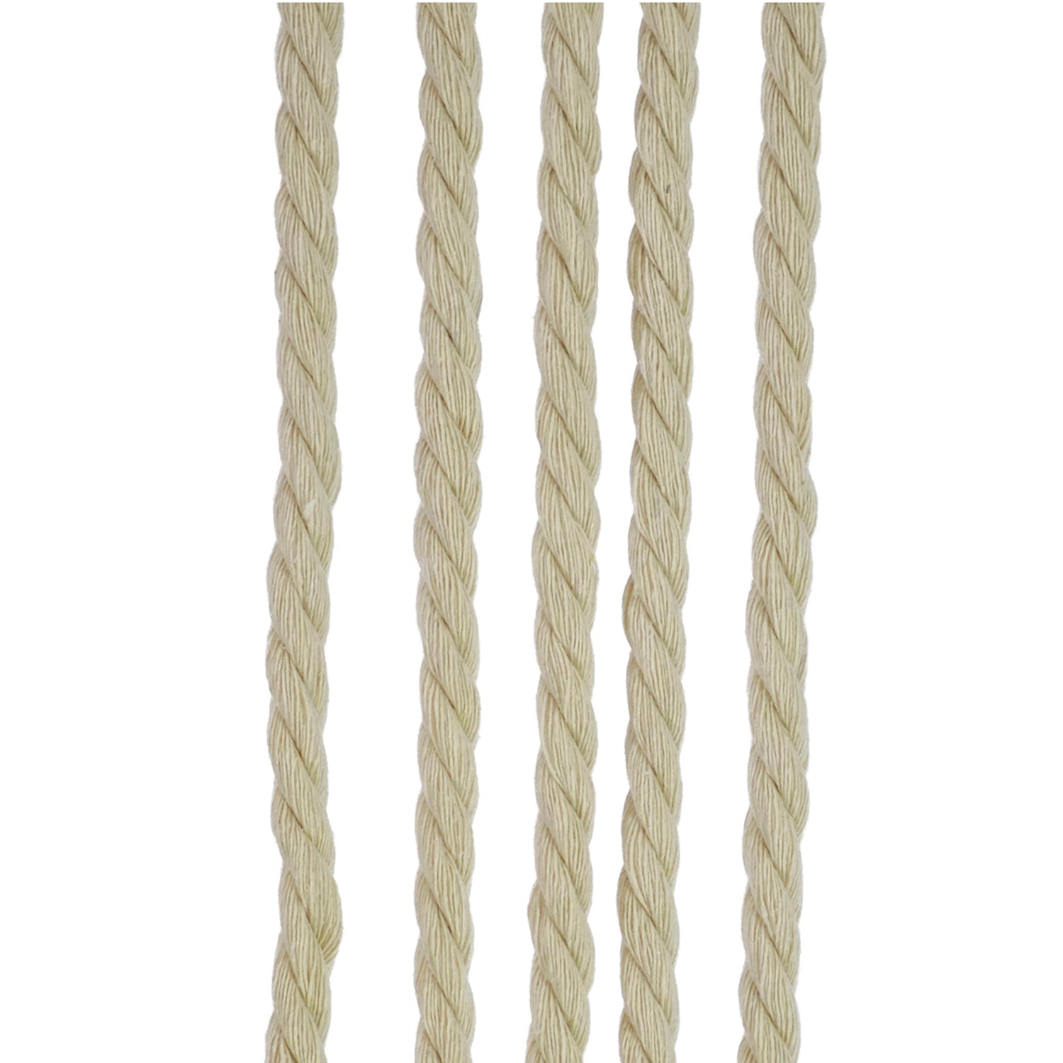 VESTIAMO CASA GIARDINO - Tenda in Cotone a Fili Intrecciati h220x100 cm