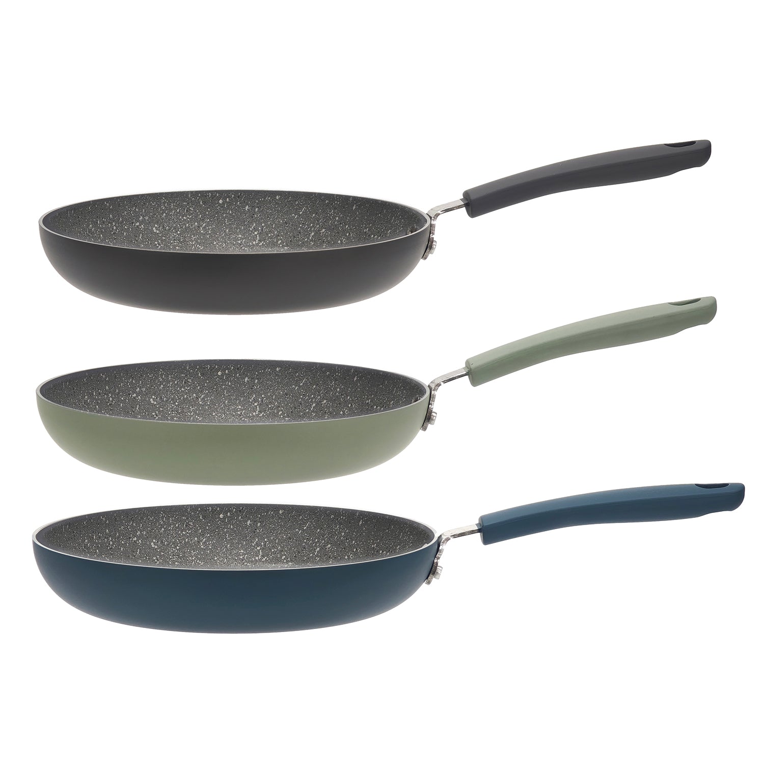 GUSTO CASA - Padella in alluminio pressato Linea Maya diametro 24 cm