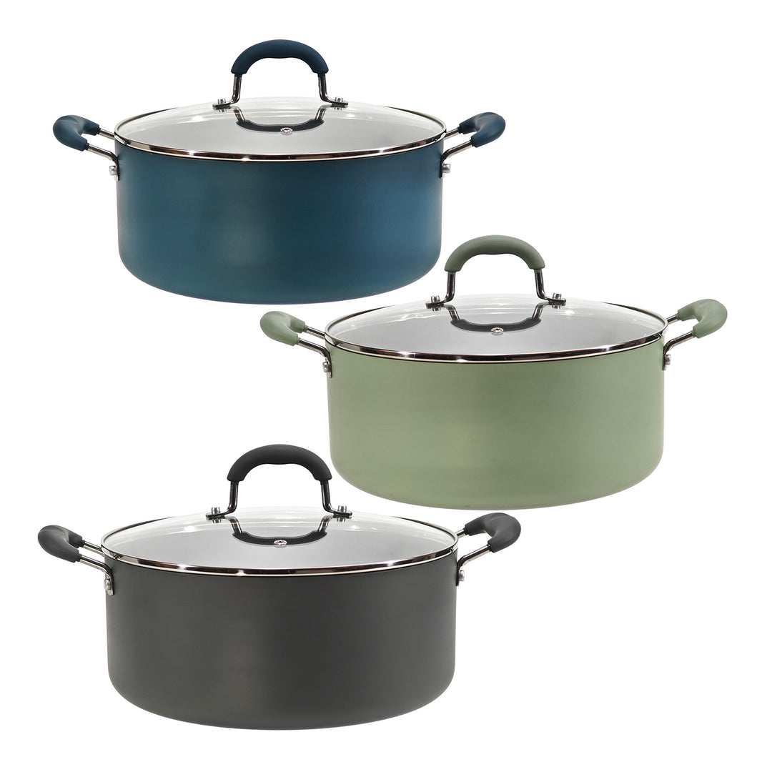 Lacor 27528 27528 - Casseruola con coperchio Titanium Pro con antiaderente, 28 c Lacor 27528 27528 - Casseruola con coperchio Titanium Pro con antiaderente, 28 c