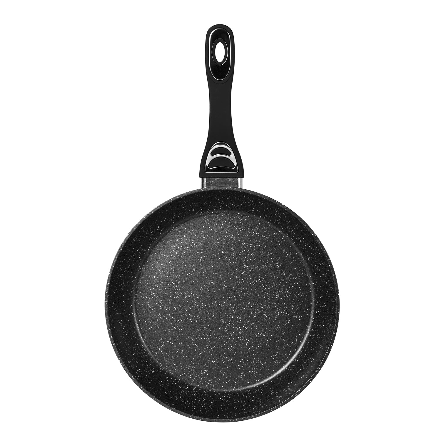 GUSTO CASA - Batteria di Pentole 10 pezzi Effetto Pietra in Alluminio Pressofuso CookStone - Compatibile con tutti i piani cottura, inclusa induzione