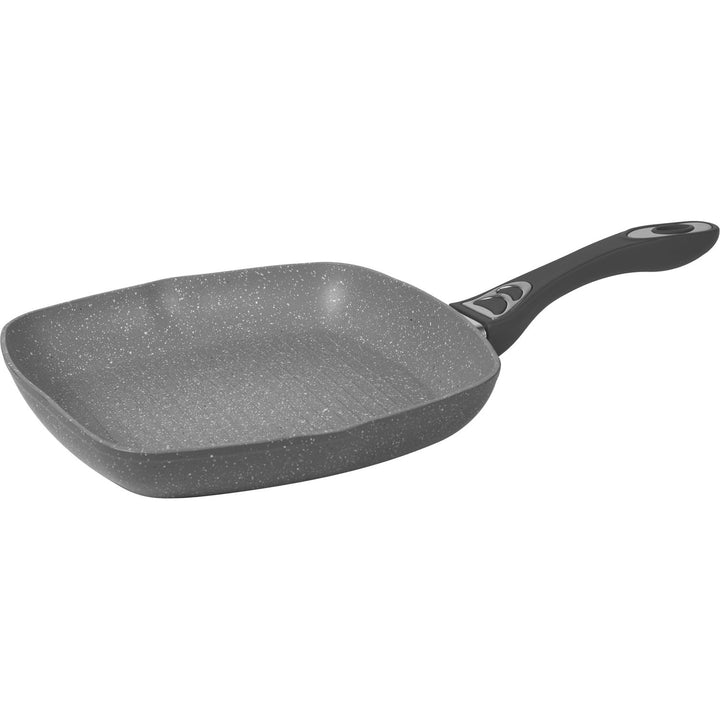 GUSTO CASA - Bistecchiera in alluminio pressofuso Linea CookStone 28x28 cm