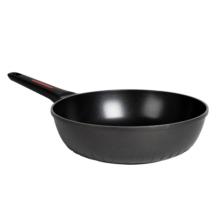 GUSTO CASA - Padella Wok in alluminio pressofuso Linea Grenoble diametro 30 cm