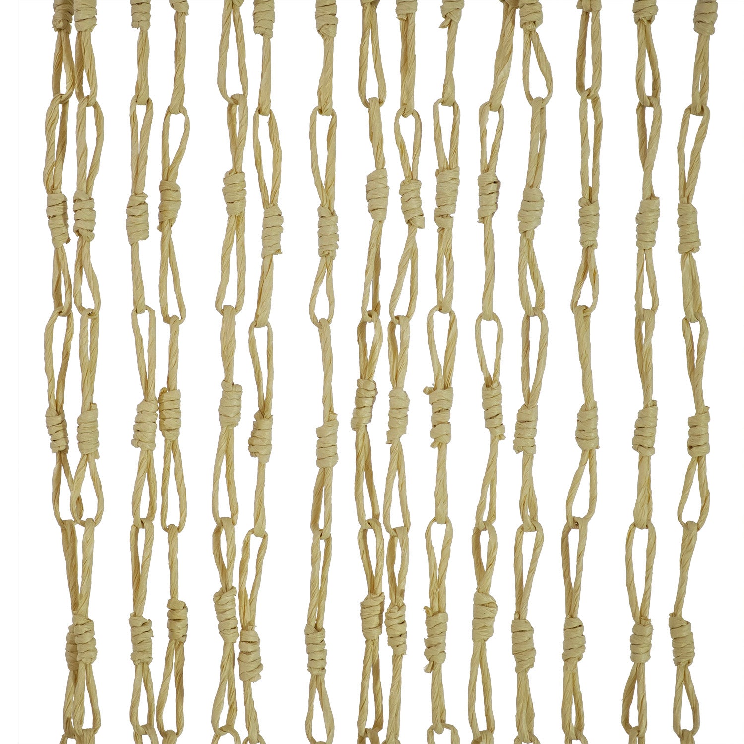 VESTIAMO CASA GIARDINO - Tenda a Fili con Supporto in Legno h220x100 cm