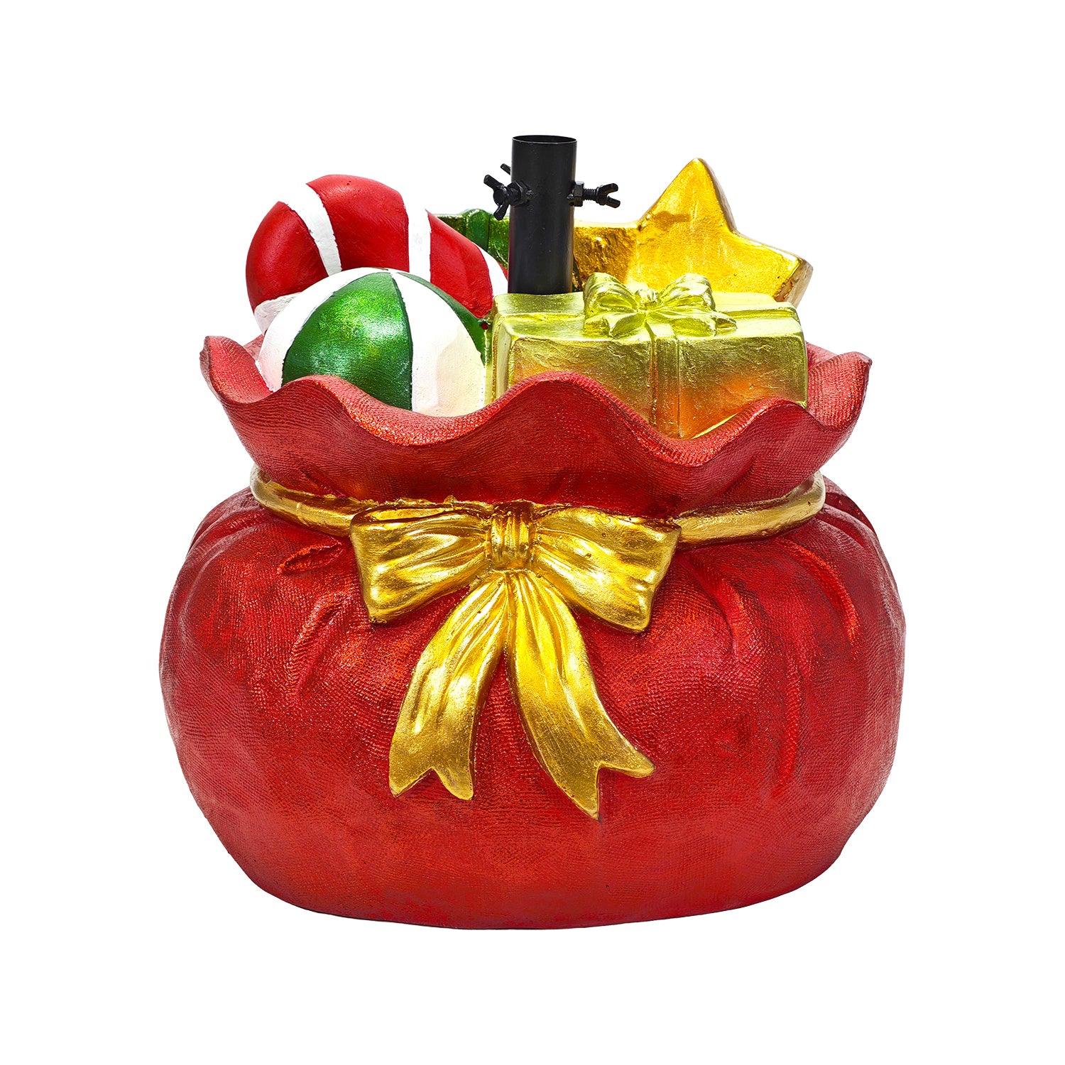 VESTIAMO CASA GRAN NATALE - Base Albero Natale Sacco Doni h43x44x41 cm