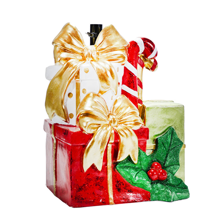 VESTIAMO CASA GRAN NATALE - Base Albero Doni Natalizi h52,5x43,5x32,8 cm