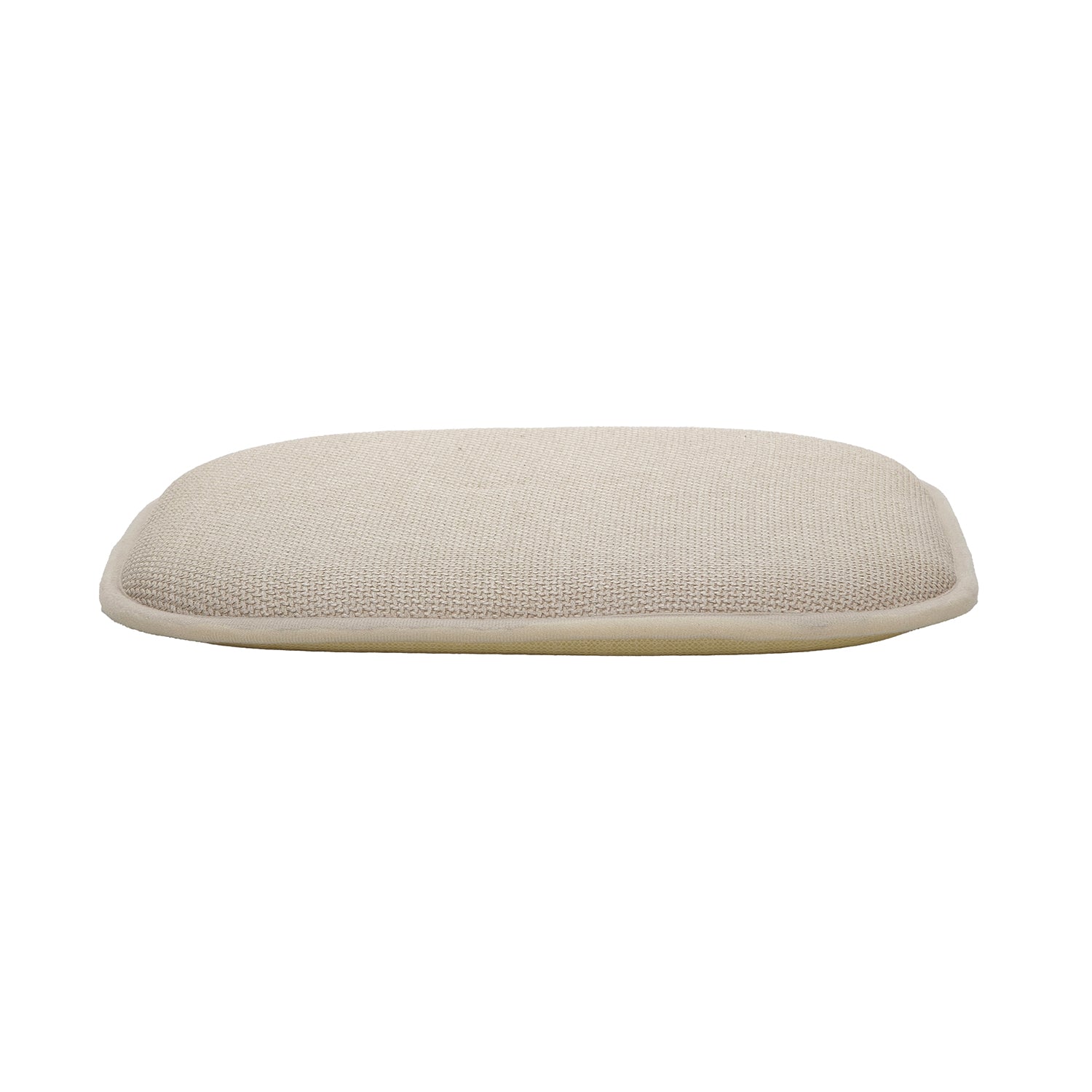 VESTIAMO CASA - Set 2 Cuscini Memory Foam Beige Antiscivolo 40x40 cm