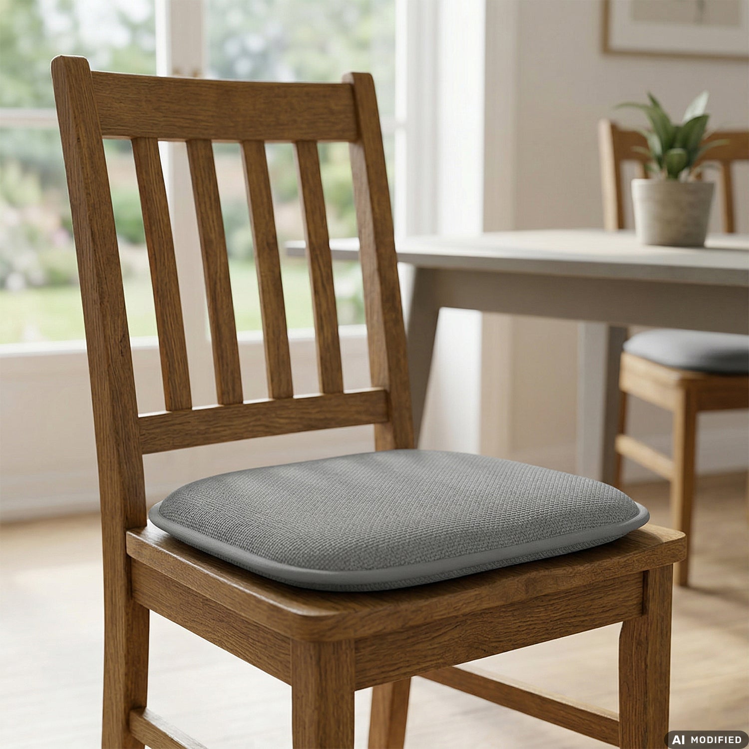 VESTIAMO CASA - Set 2 Cuscini Memory Foam Grigio Scuro Antiscivolo 40x40 cm