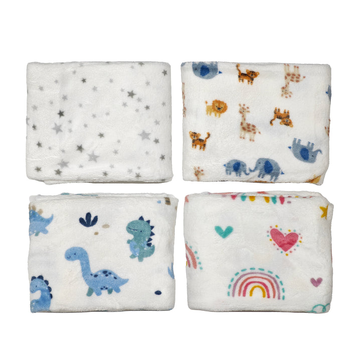 VESTIAMO CASA - Plaid Morbido Bambini Fantasie Colorate h100x75 cm